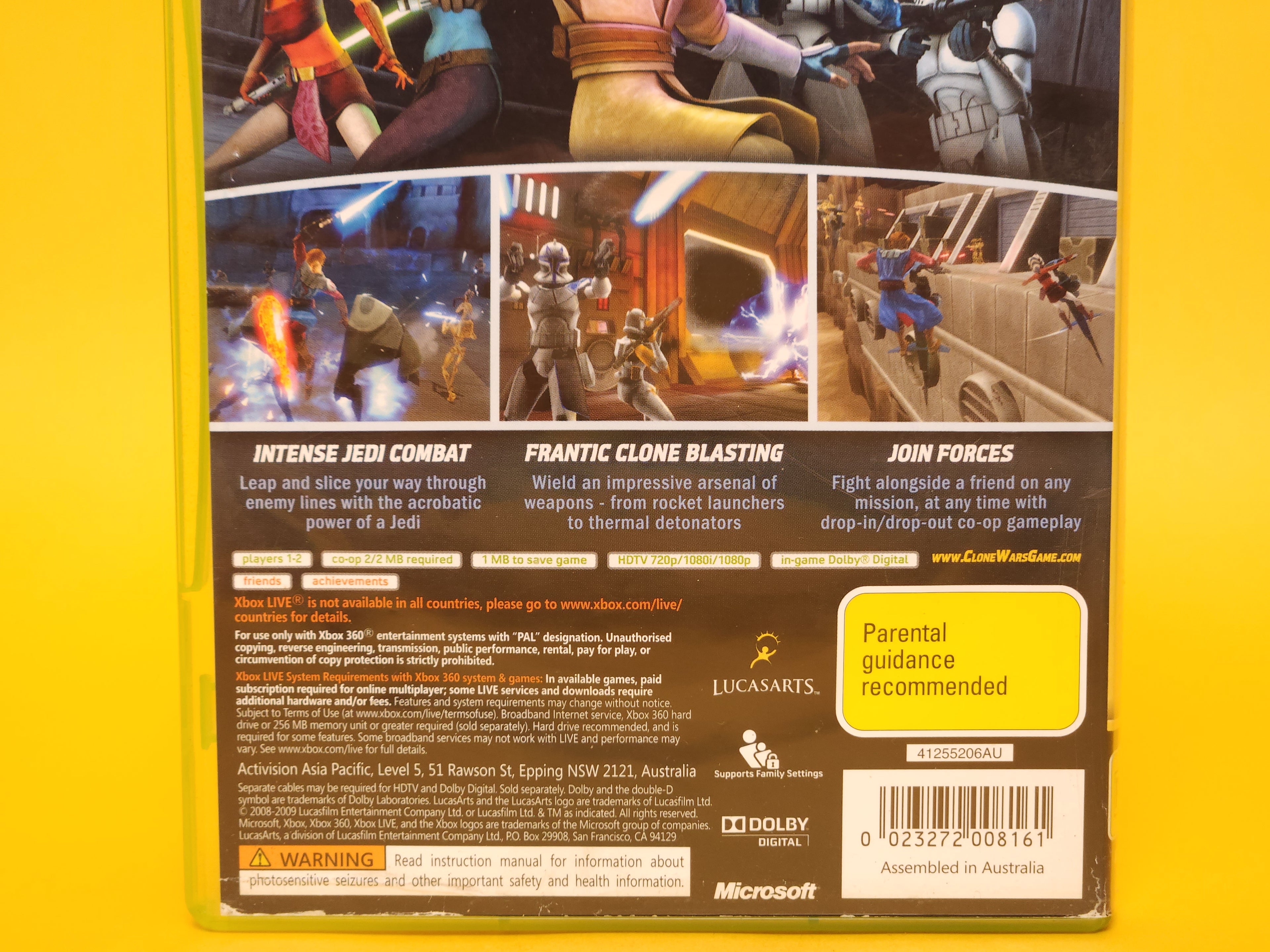 Star Wars: The Clone Wars – Republic Heroes – 2009 Xbox 360