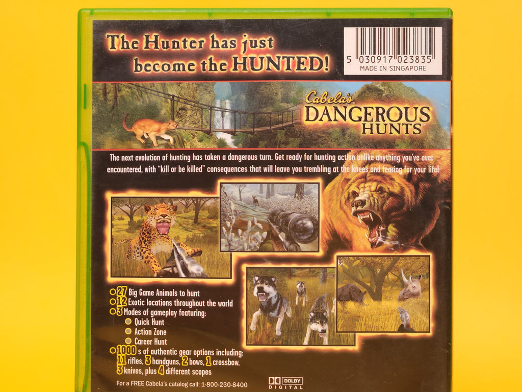 Cabela's Dangerous Hunts – 2004 Xbox