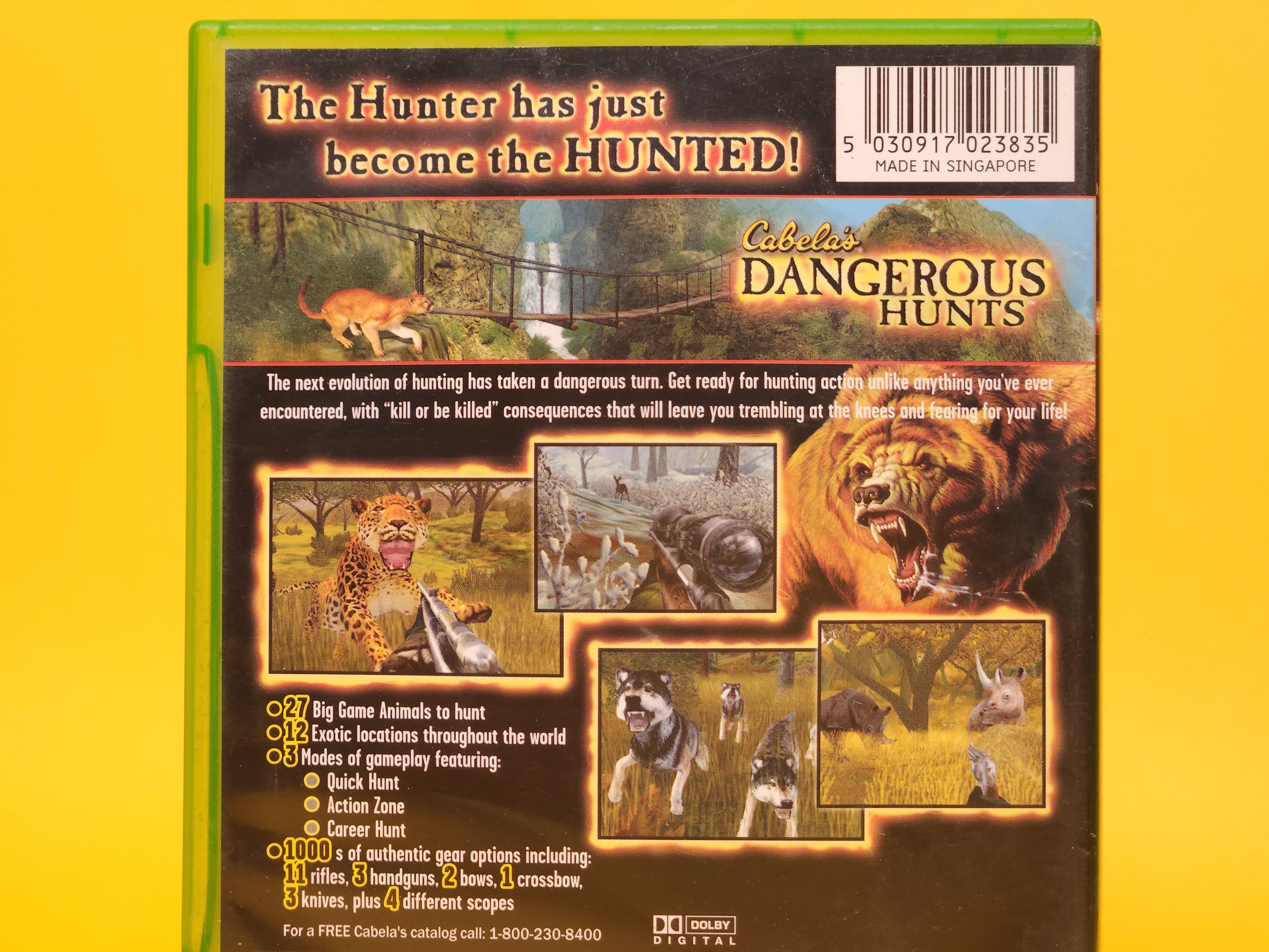 Cabela's Dangerous Hunts – 2004 Xbox