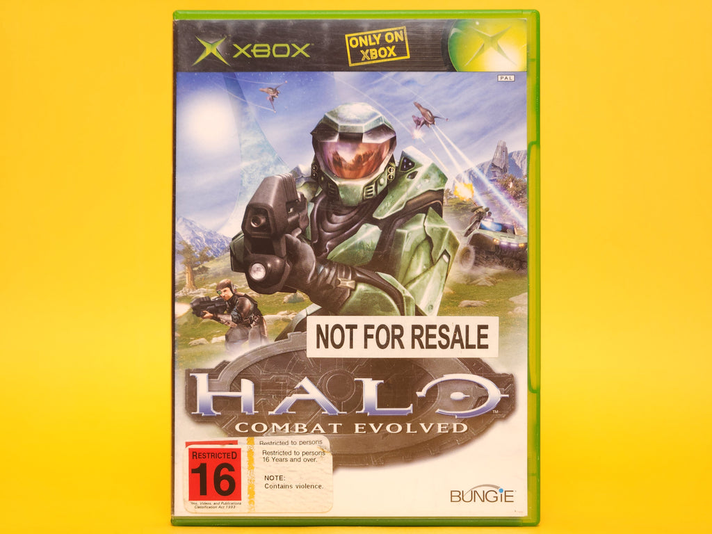 Halo: Combat Evolved (Not For Resale) – 2001 Xbox Exclusive