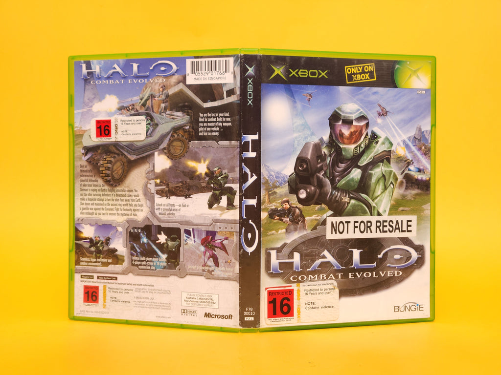 Halo: Combat Evolved (Not For Resale) – 2001 Xbox Exclusive