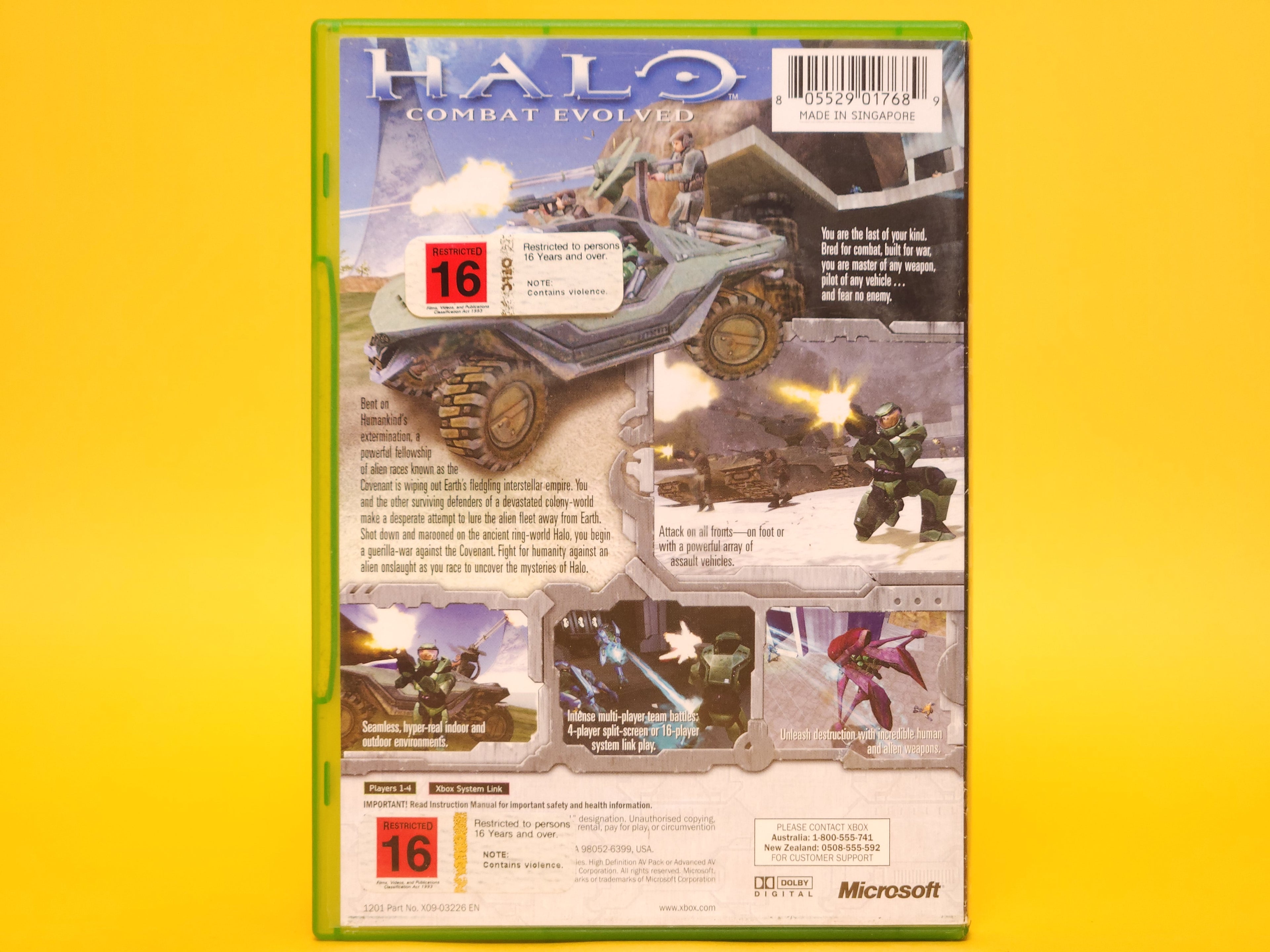 Halo: Combat Evolved (Not For Resale) – 2001 Xbox Exclusive