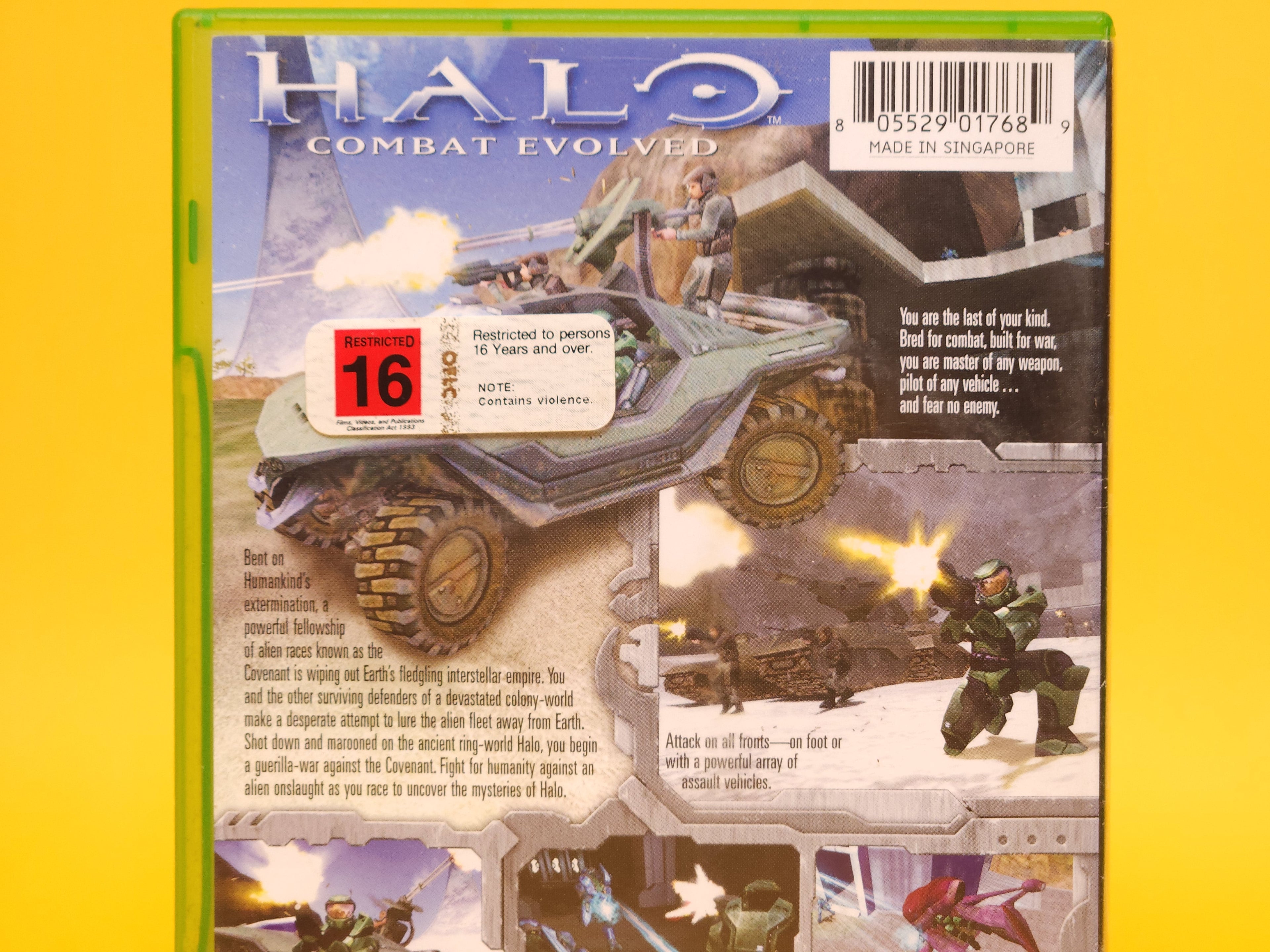 Halo: Combat Evolved (Not For Resale) – 2001 Xbox Exclusive