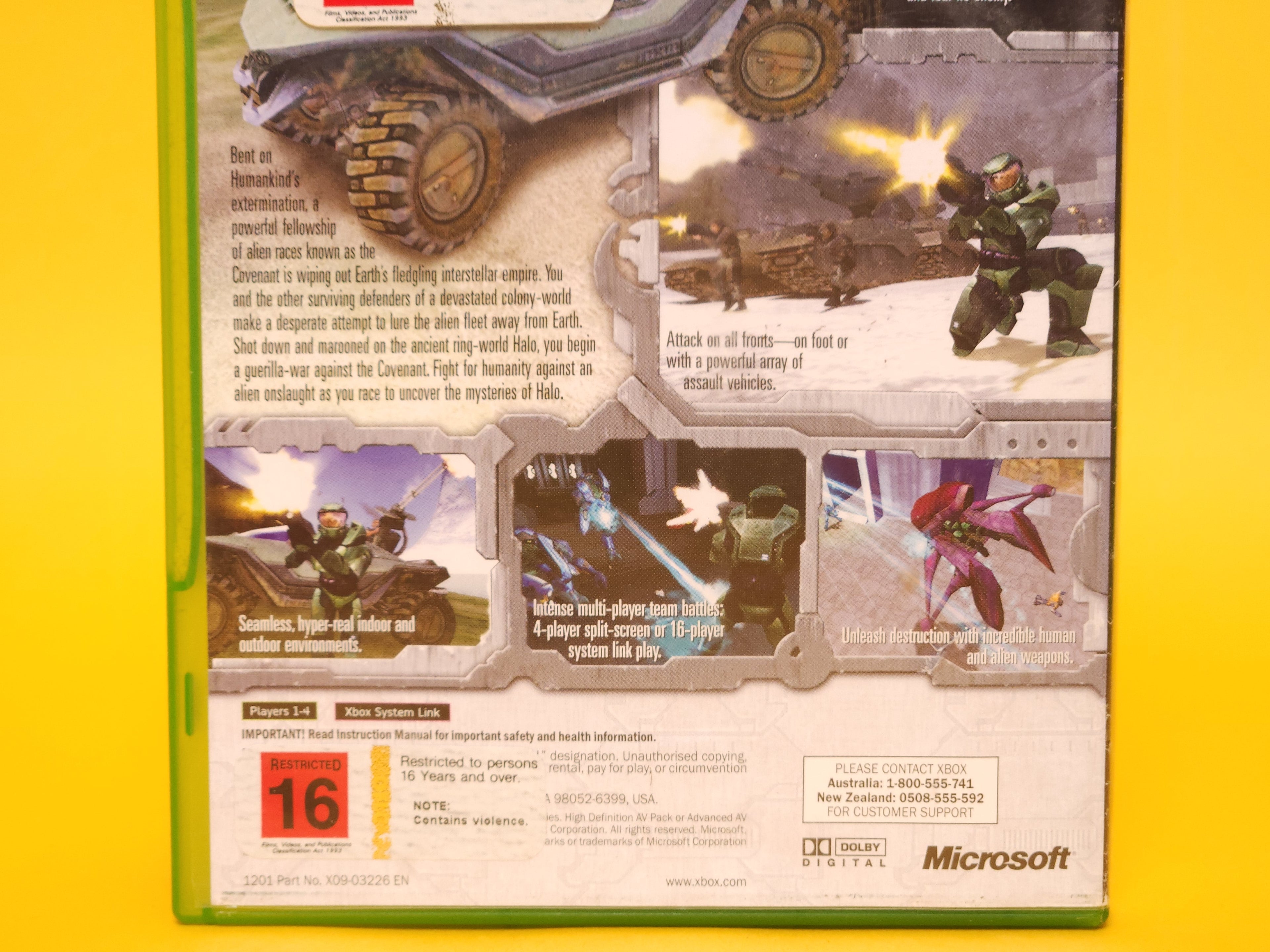 Halo: Combat Evolved (Not For Resale) – 2001 Xbox Exclusive