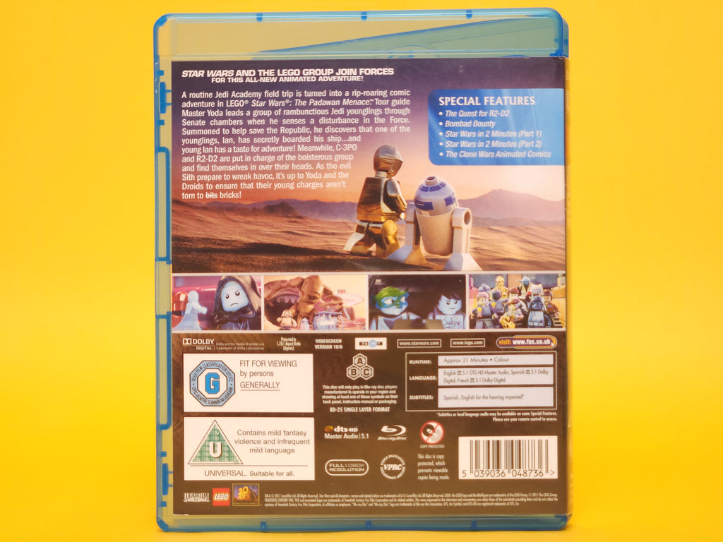 Lego Star Wars: The Padawan Menace – 2011 Blu-ray