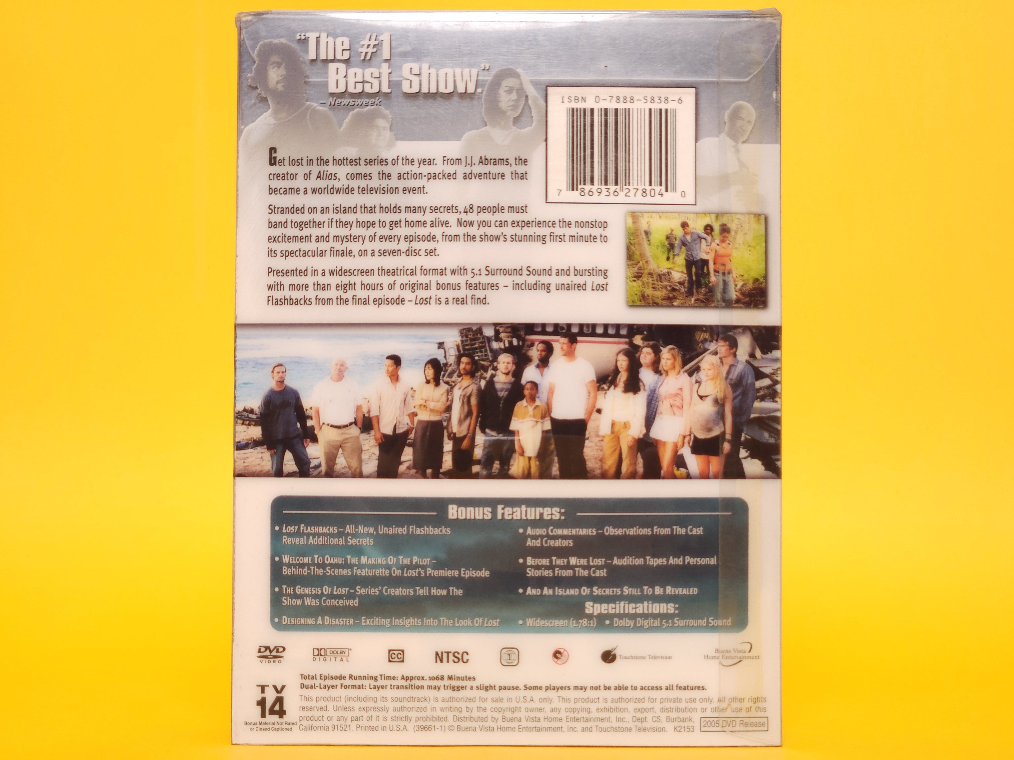 Lost: The Complete First Season – 2004 DVD