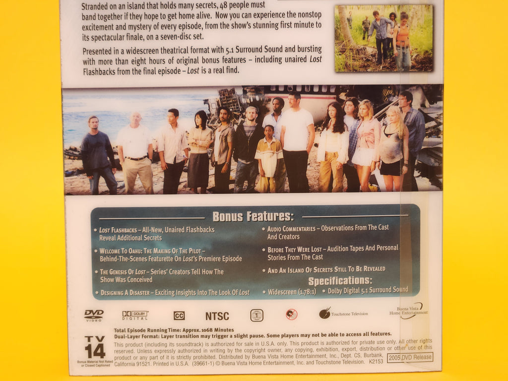 Lost: The Complete First Season – 2004 DVD