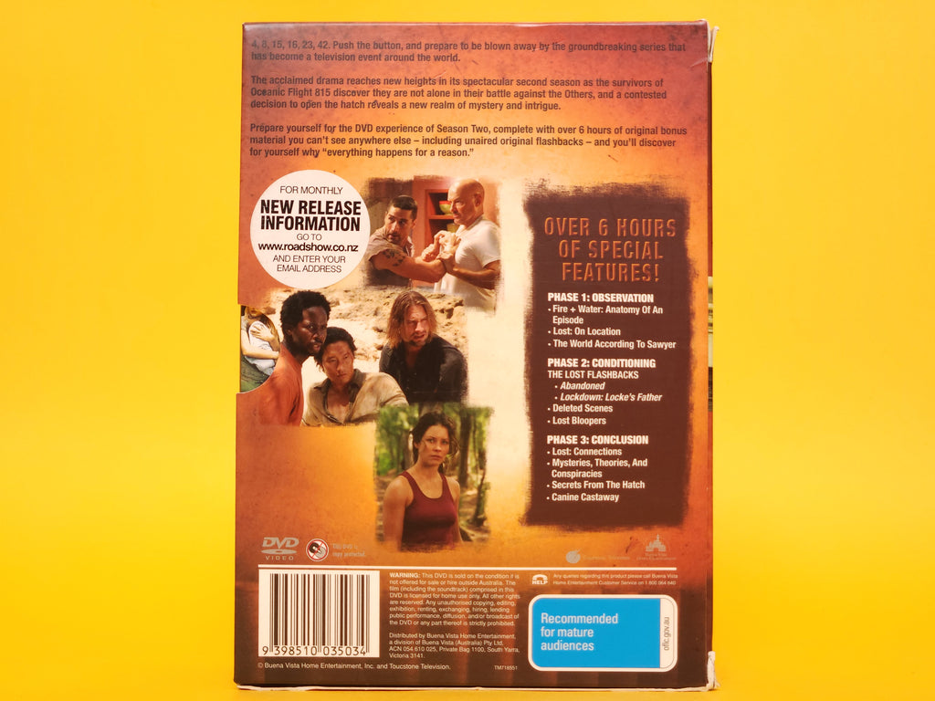 Lost: The Complete Second Season (The Extended Experience) – 2006 DVD