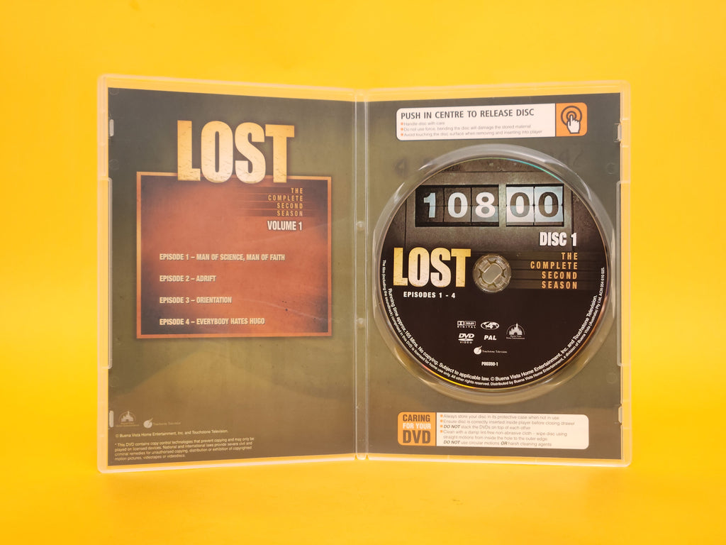 Lost: The Complete Second Season (The Extended Experience) – 2006 DVD