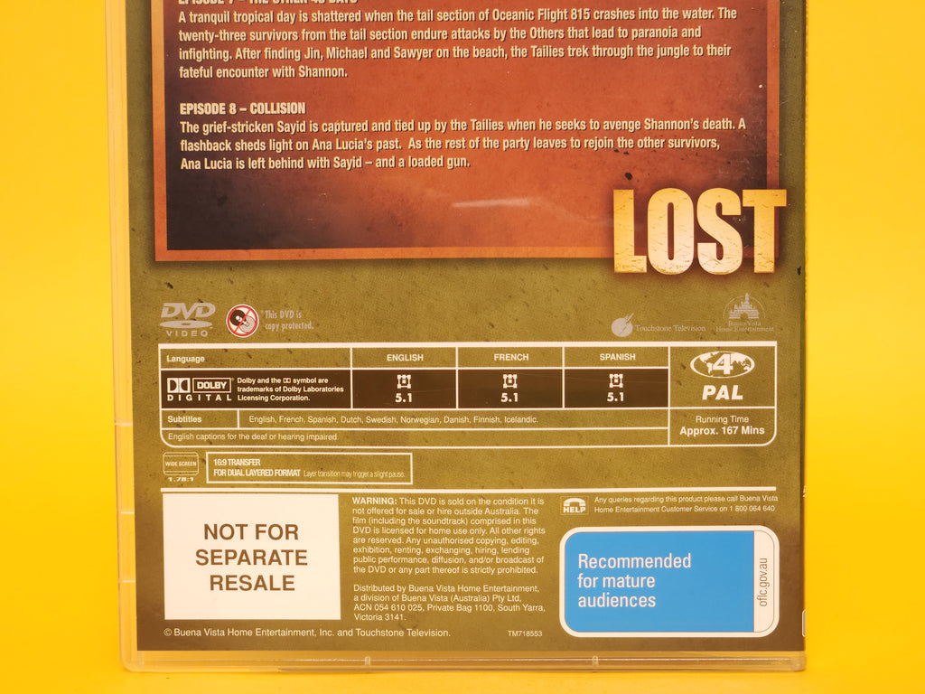Lost: The Complete Second Season (The Extended Experience) – 2006 DVD
