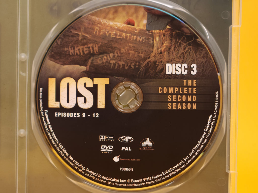 Lost: The Complete Second Season (The Extended Experience) – 2006 DVD