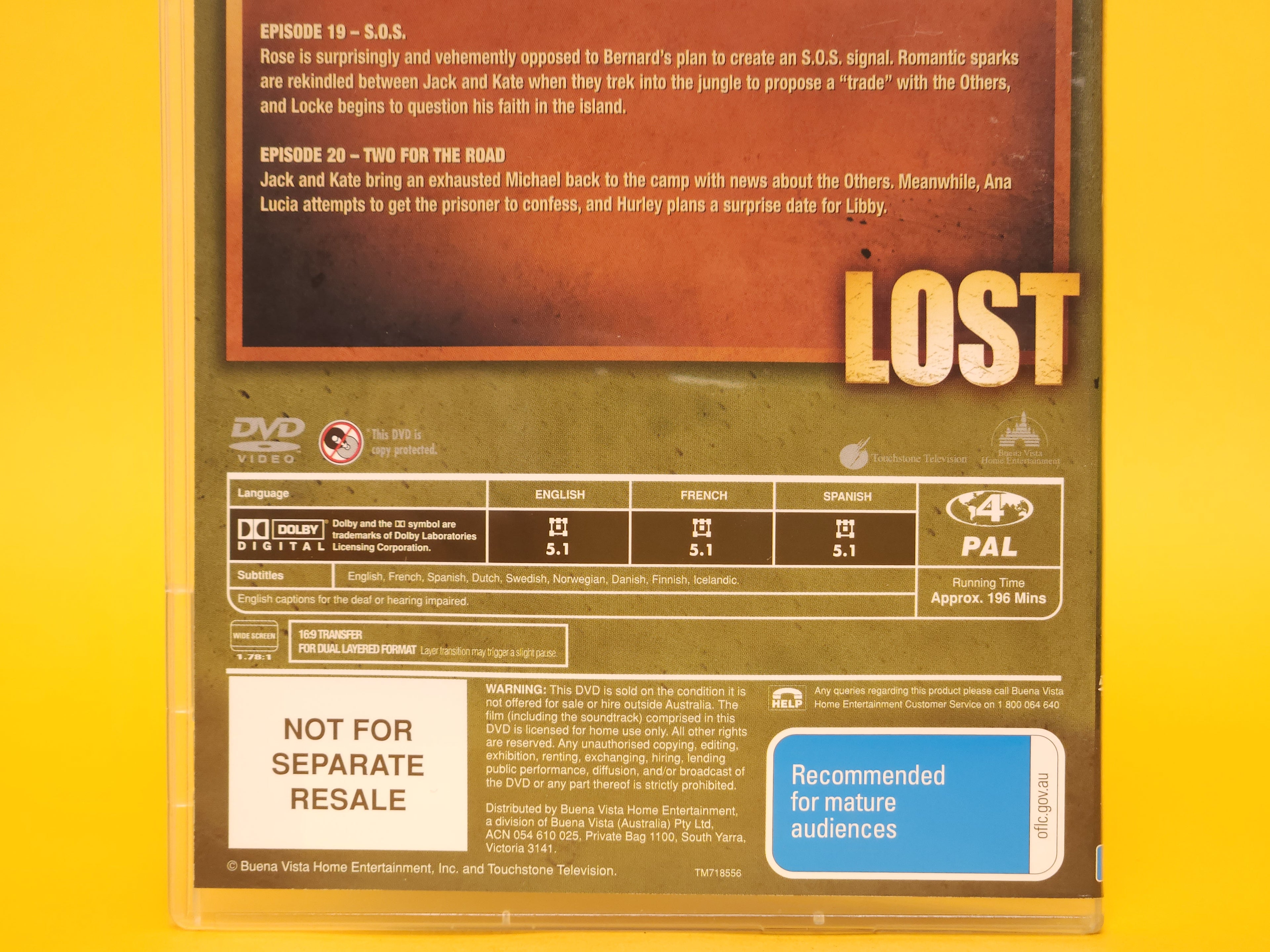 Lost: The Complete Second Season (The Extended Experience) – 2006 DVD