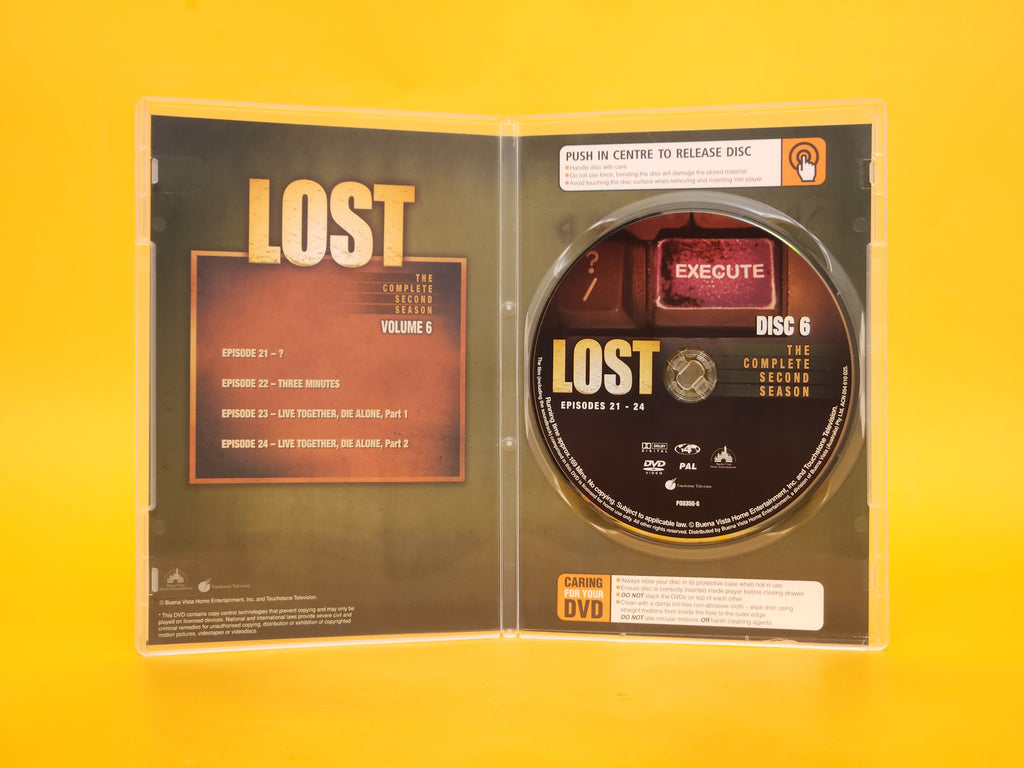 Lost: The Complete Second Season (The Extended Experience) – 2006 DVD