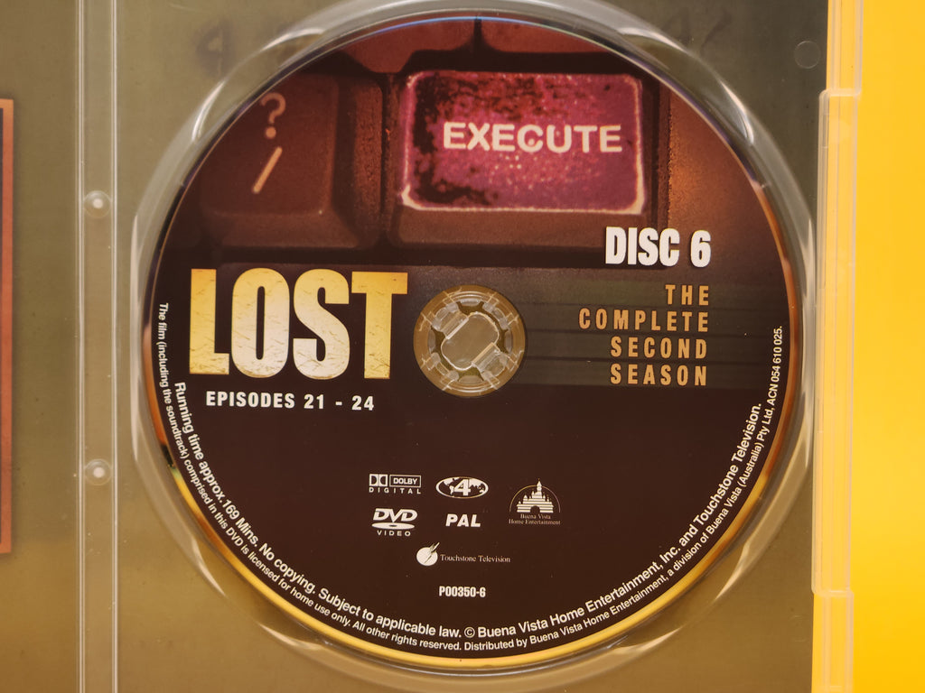 Lost: The Complete Second Season (The Extended Experience) – 2006 DVD