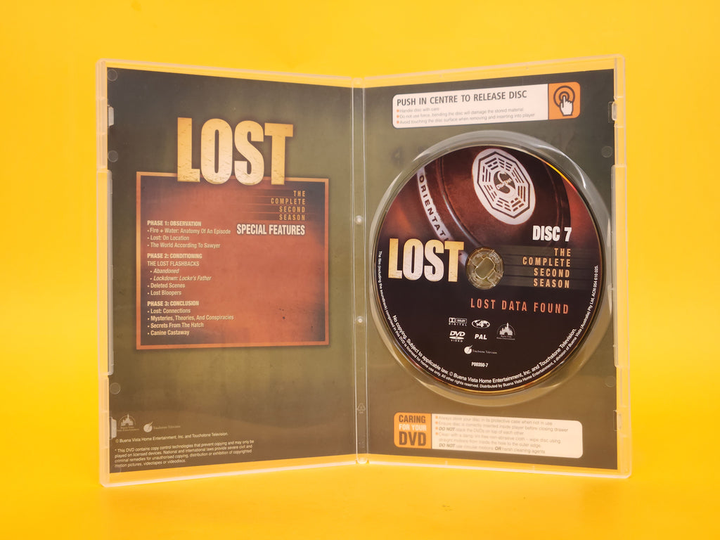 Lost: The Complete Second Season (The Extended Experience) – 2006 DVD