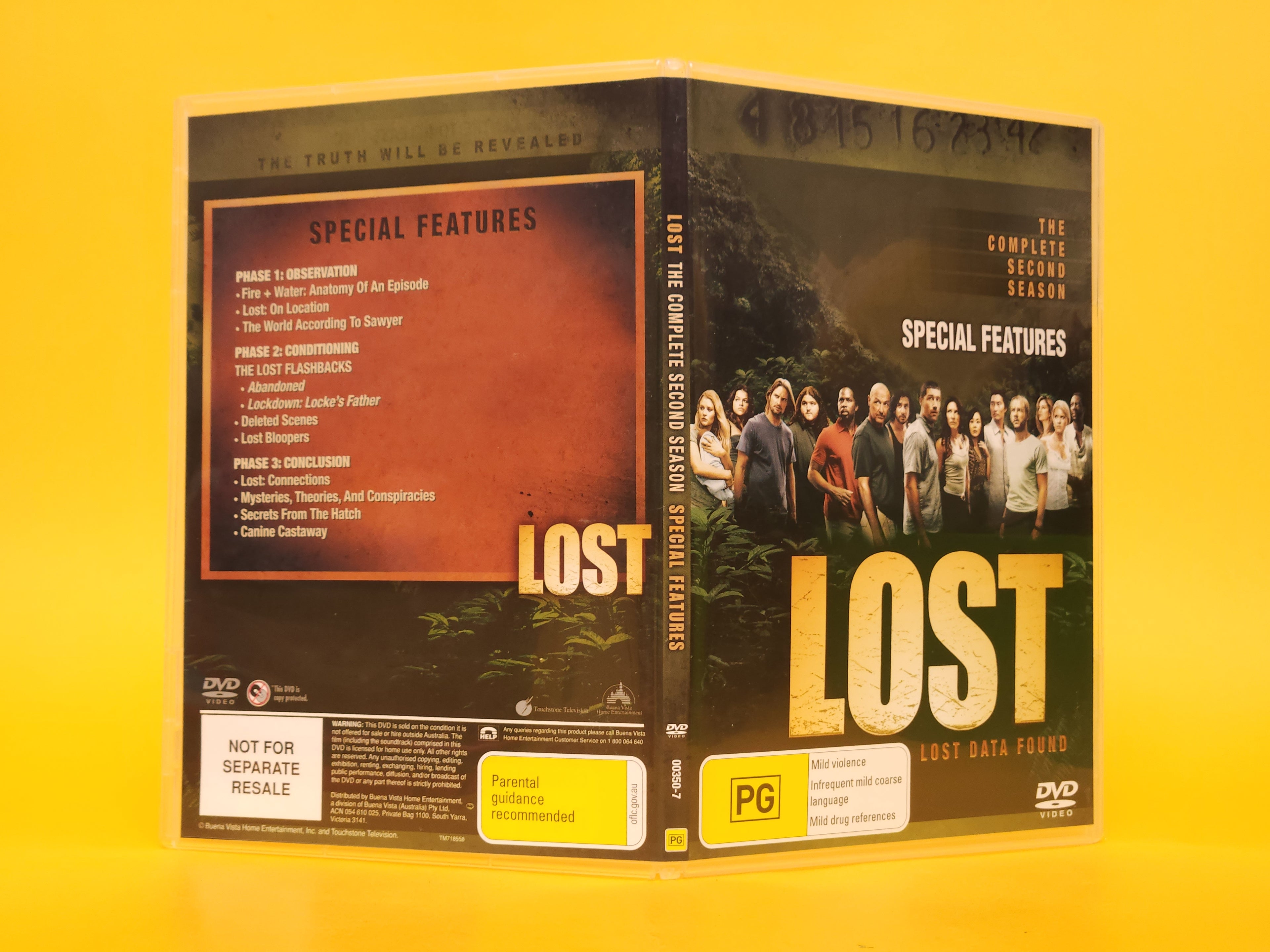 Lost: The Complete Second Season (The Extended Experience) – 2006 DVD