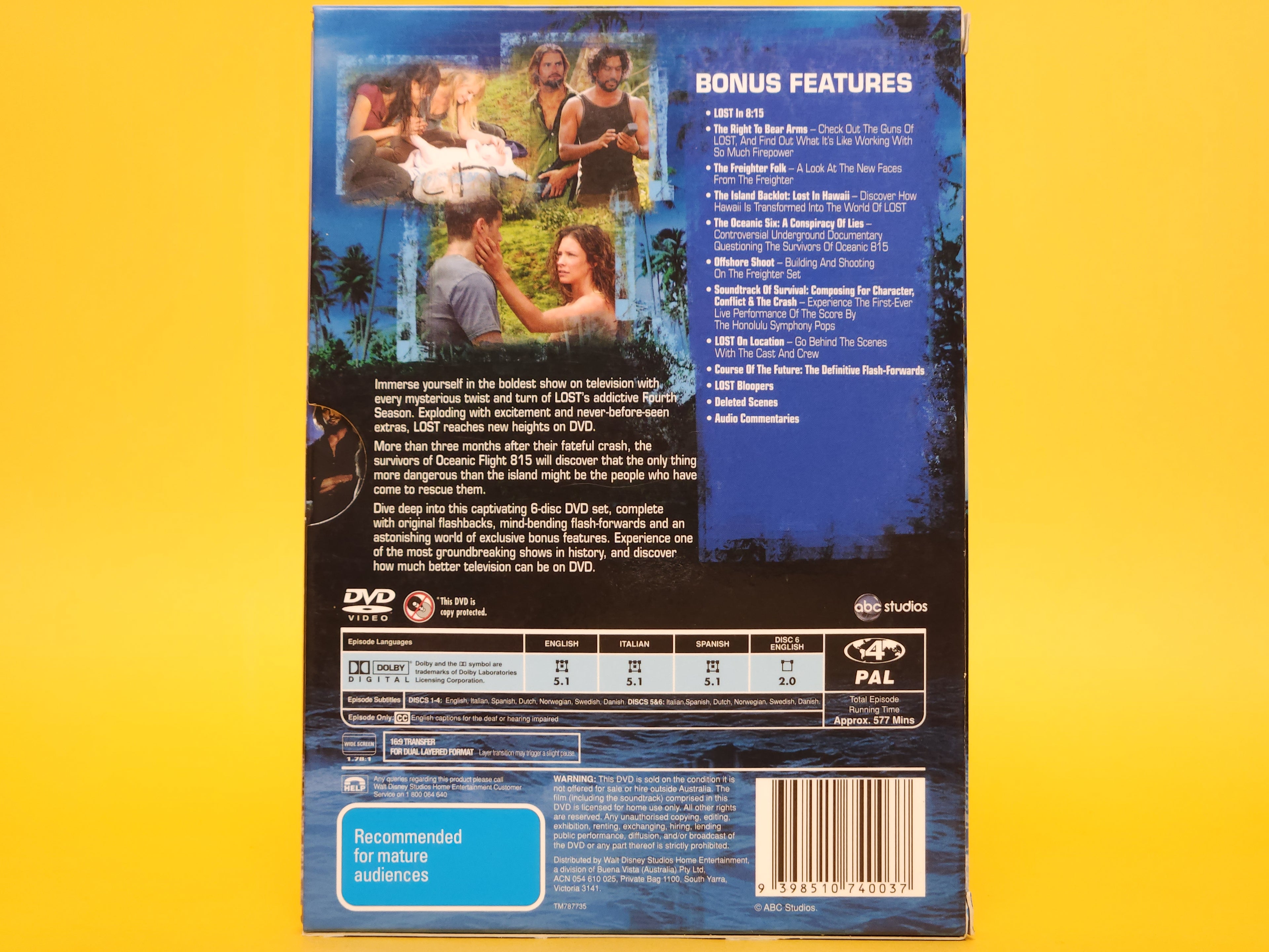 Lost: The Complete Fourth Season (The Extended Experience) – 2008 DVD