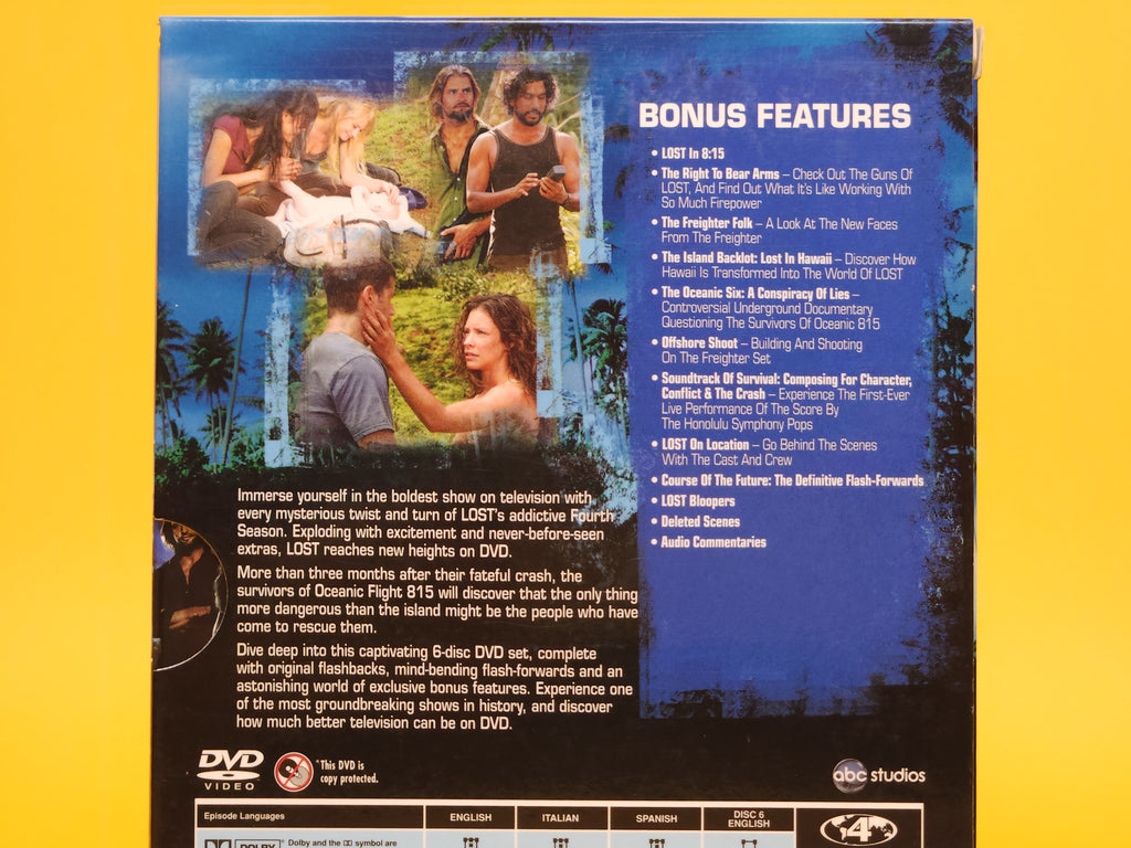 Lost: The Complete Fourth Season (The Extended Experience) – 2008 DVD