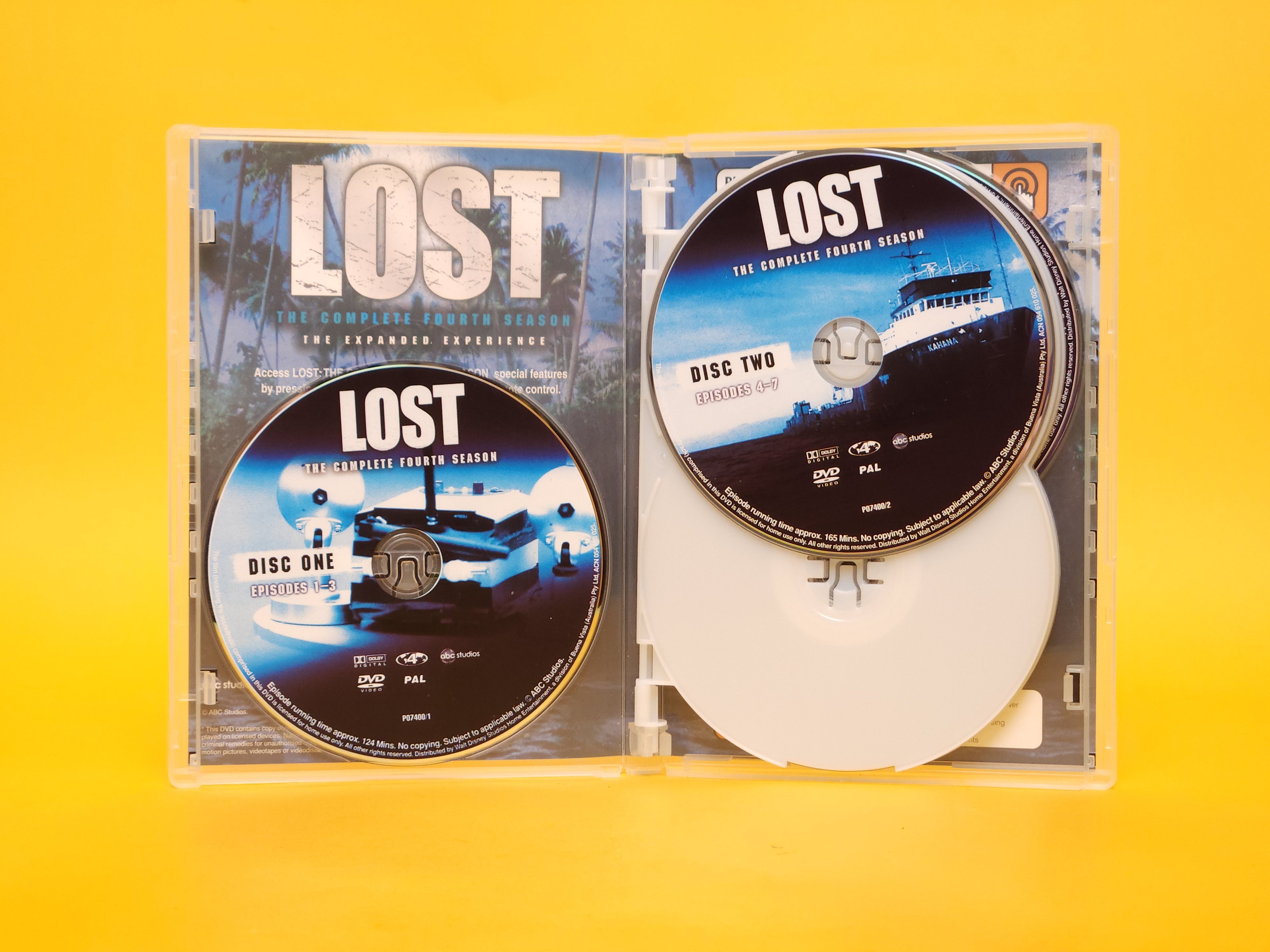 Lost: The Complete Fourth Season (The Extended Experience) – 2008 DVD