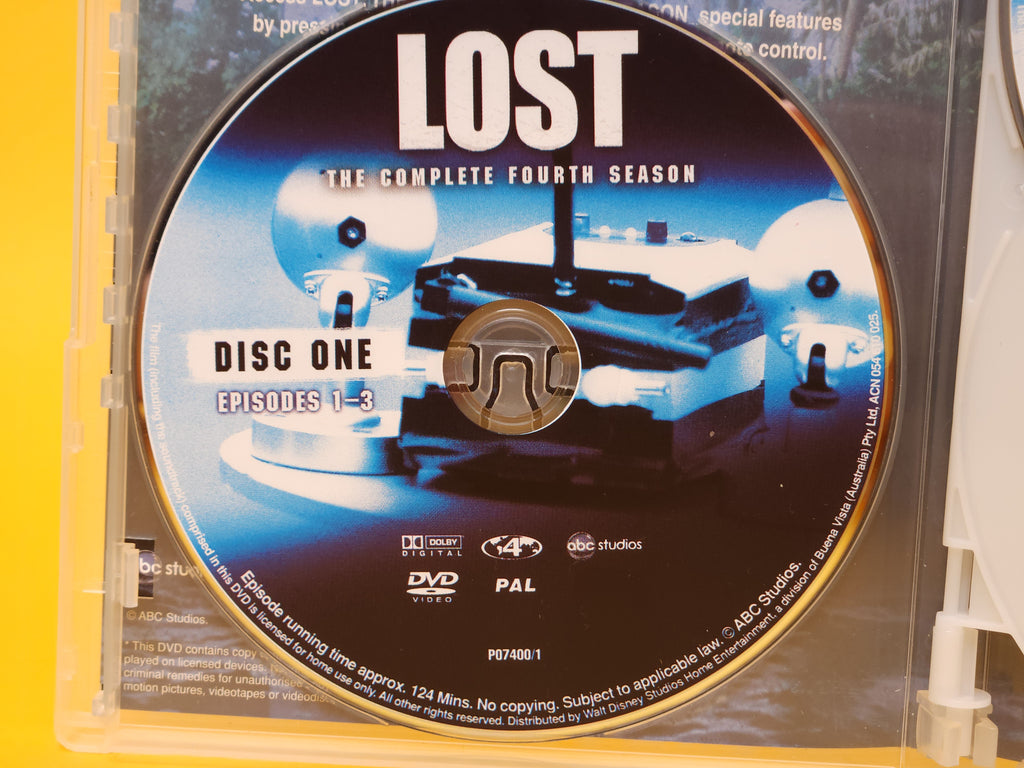 Lost: The Complete Fourth Season (The Extended Experience) – 2008 DVD