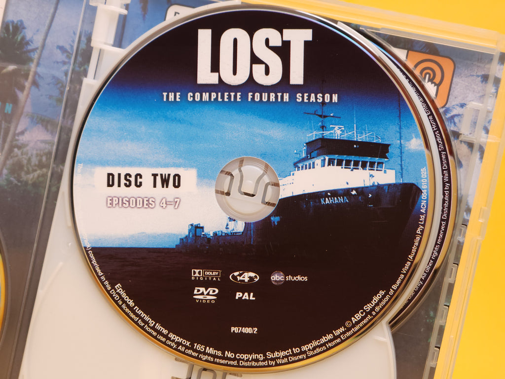 Lost: The Complete Fourth Season (The Extended Experience) – 2008 DVD