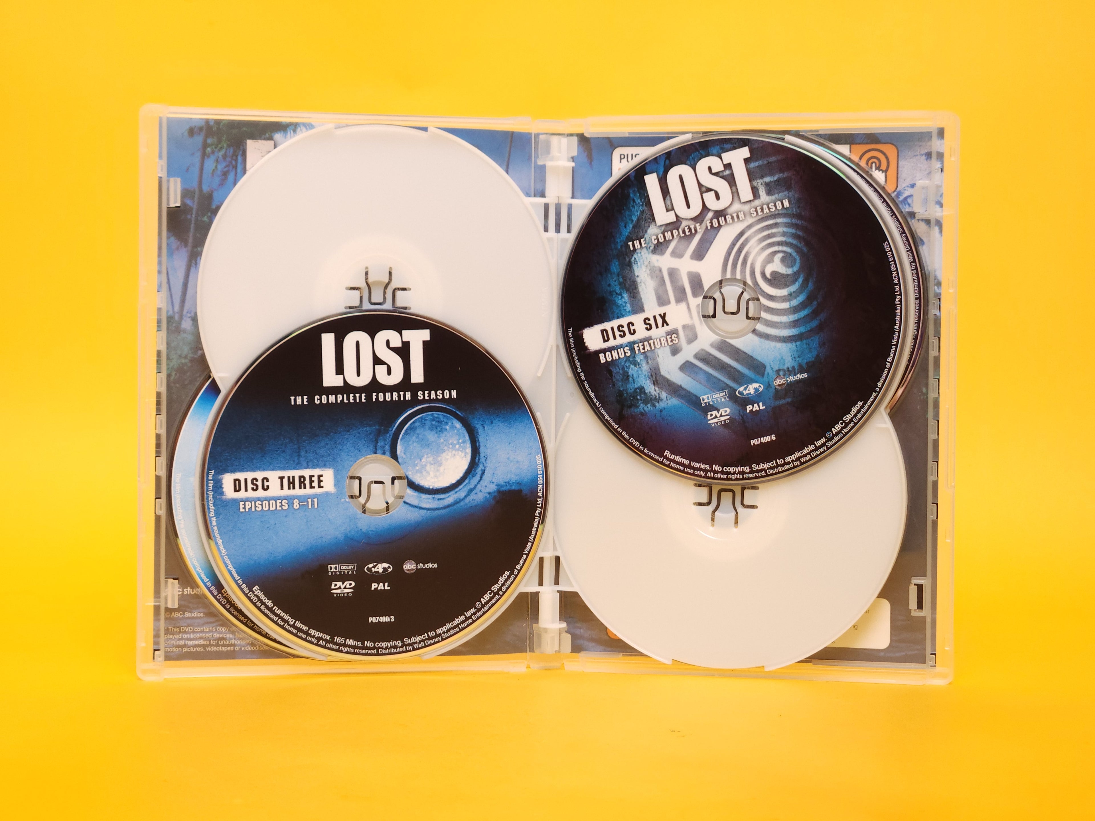 Lost: The Complete Fourth Season (The Extended Experience) – 2008 DVD