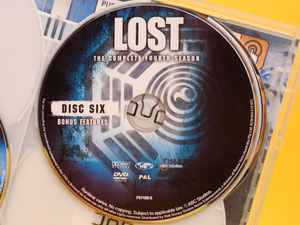 Lost: The Complete Fourth Season (The Extended Experience) – 2008 DVD