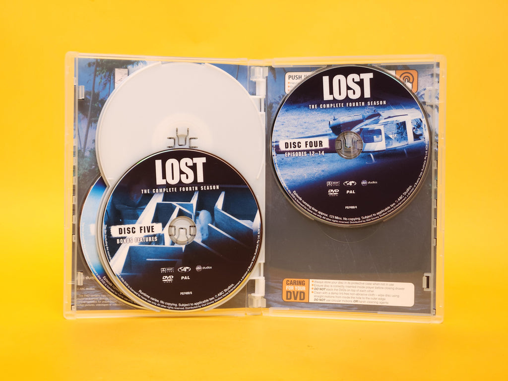 Lost: The Complete Fourth Season (The Extended Experience) – 2008 DVD