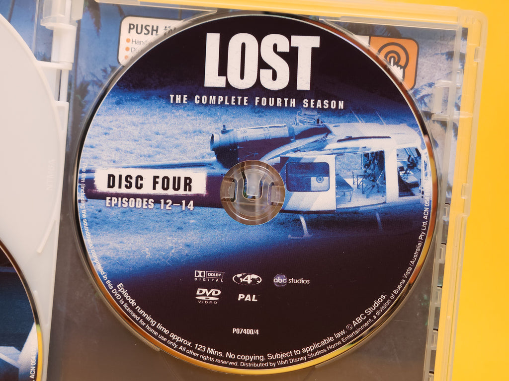 Lost: The Complete Fourth Season (The Extended Experience) – 2008 DVD