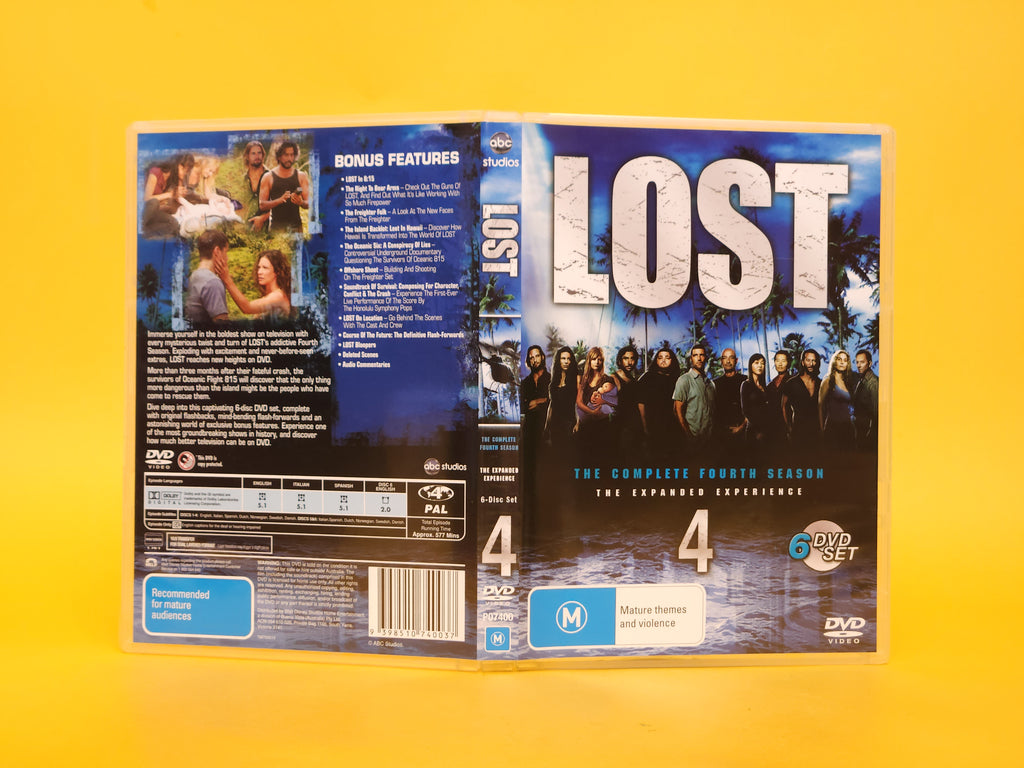 Lost: The Complete Fourth Season (The Extended Experience) – 2008 DVD