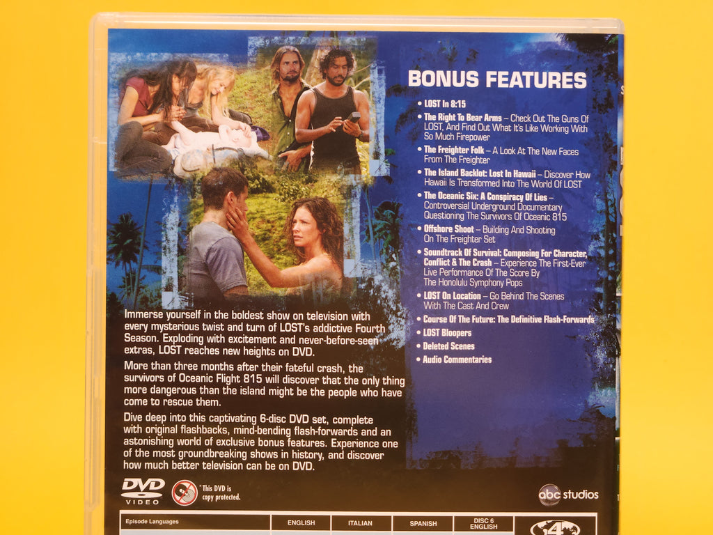 Lost: The Complete Fourth Season (The Extended Experience) – 2008 DVD