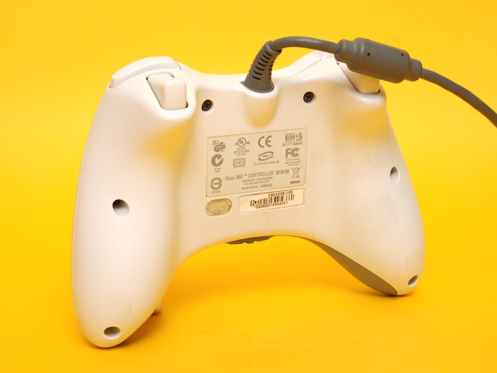 Matte White Xbox 360 Console + Controller & Cables