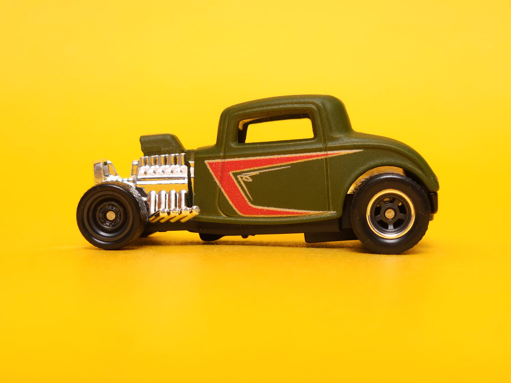1932 Ford: Matte Olive – 2024 Mattel Hot Wheels Premium