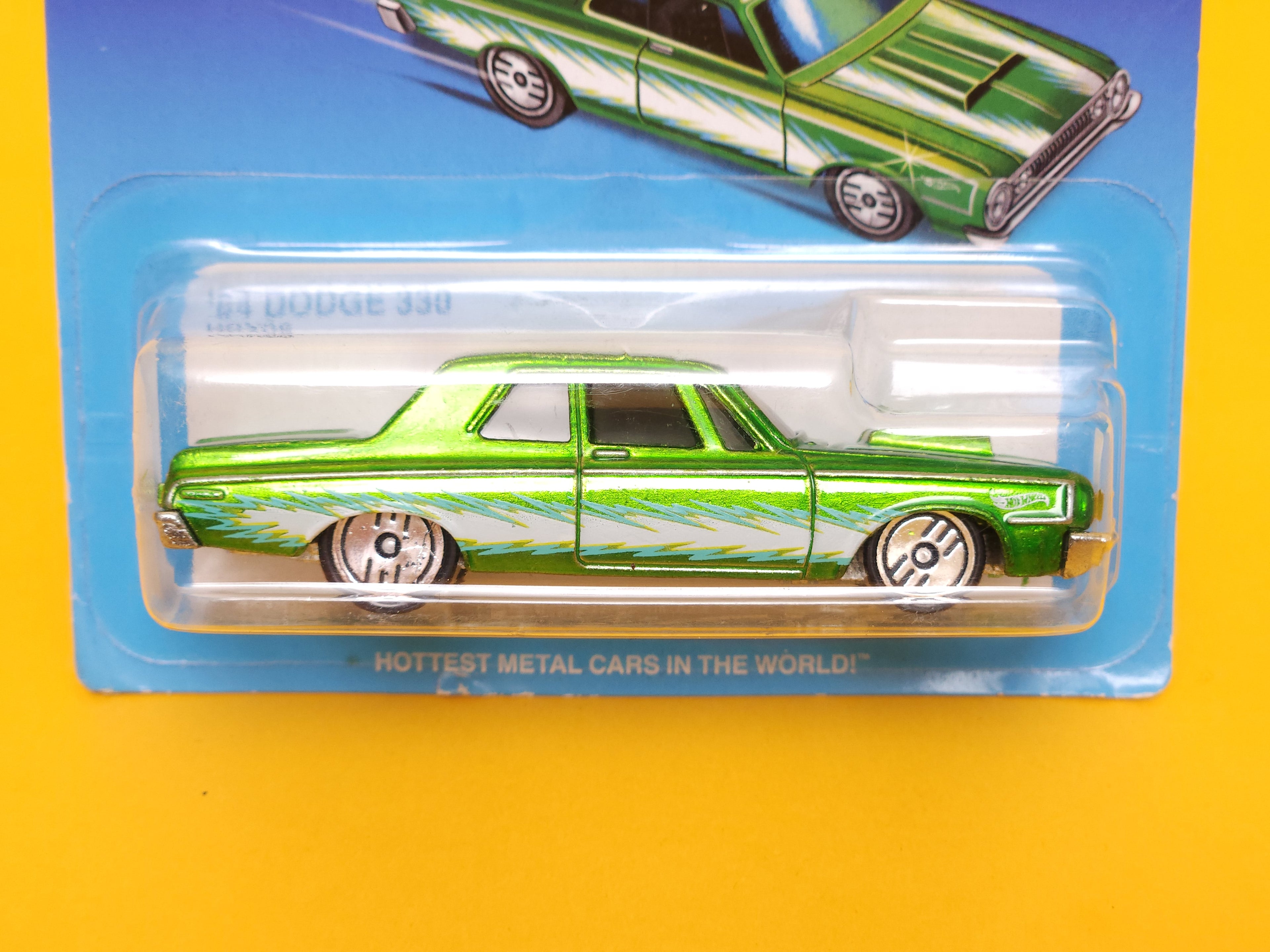 '64 Dodge 330: Spectraflame green – 2024 Mattel Hot Wheels Silver
