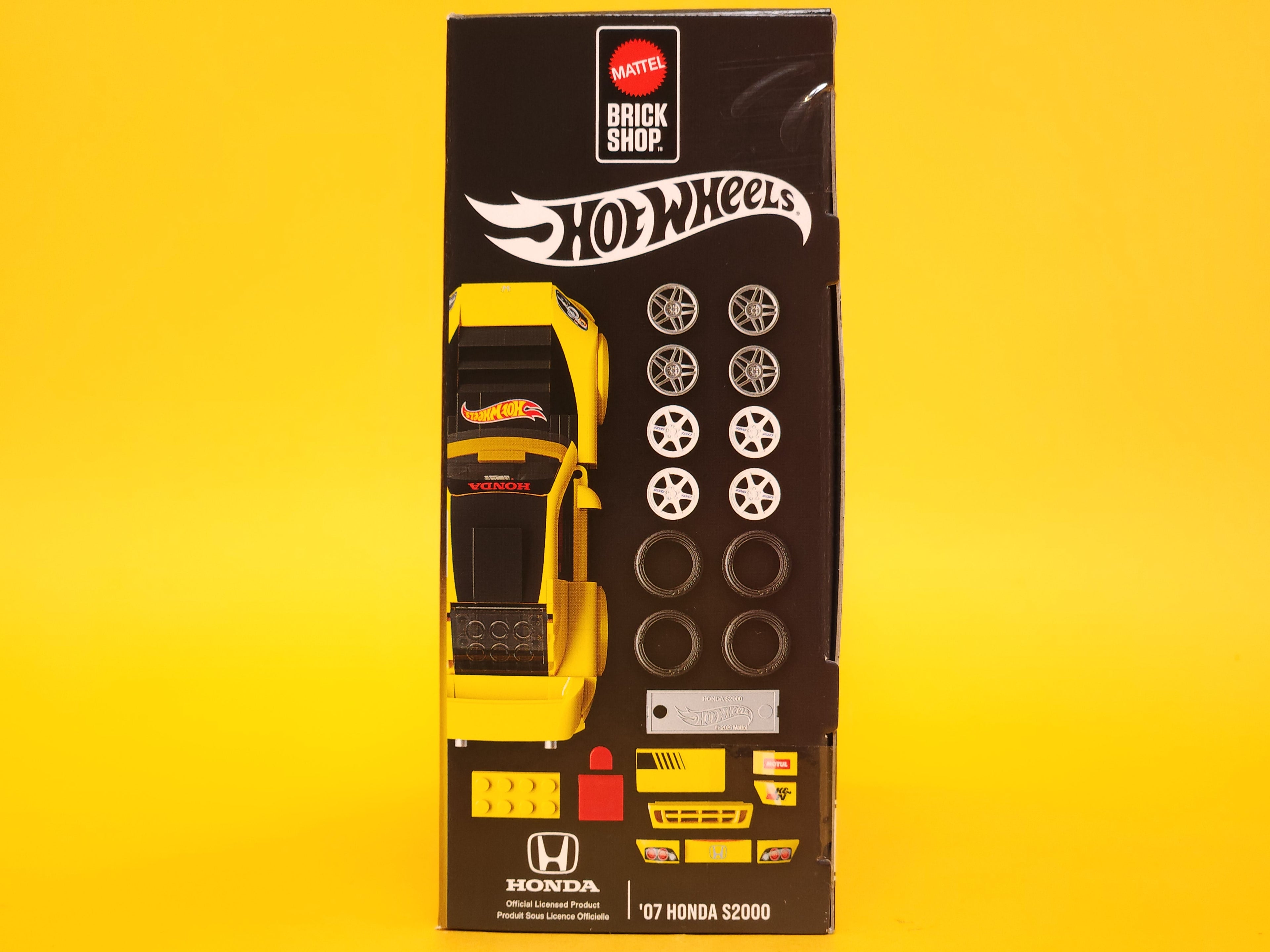 '07 Honda S2000: Yellow – 2026 Mattel Brick Shop Hot Wheels