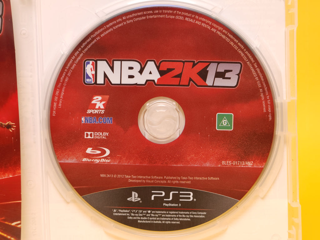 NBA 2K13 – 2012 PlayStation 3