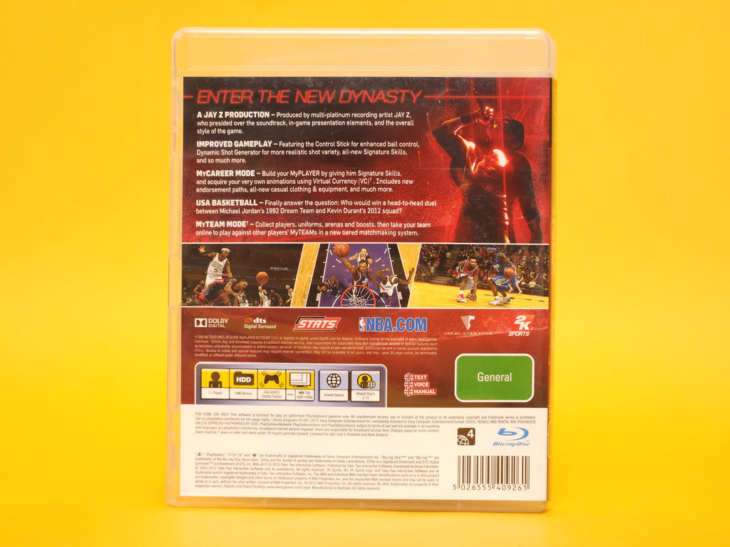 NBA 2K13 – 2012 PlayStation 3