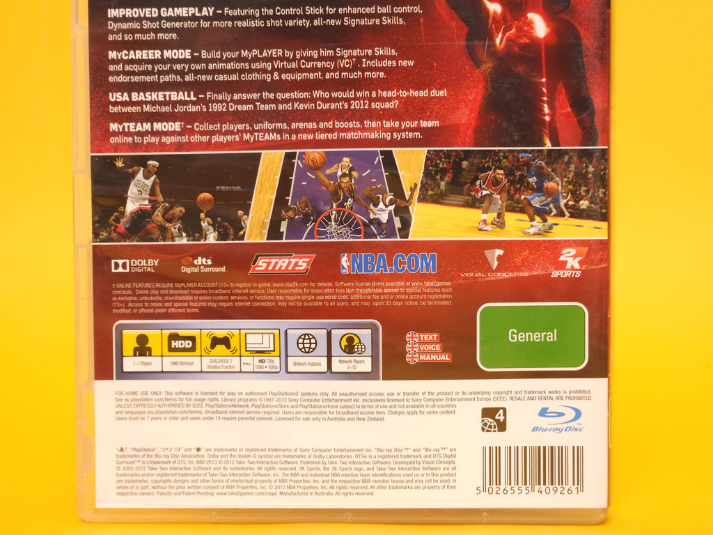 NBA 2K13 – 2012 PlayStation 3