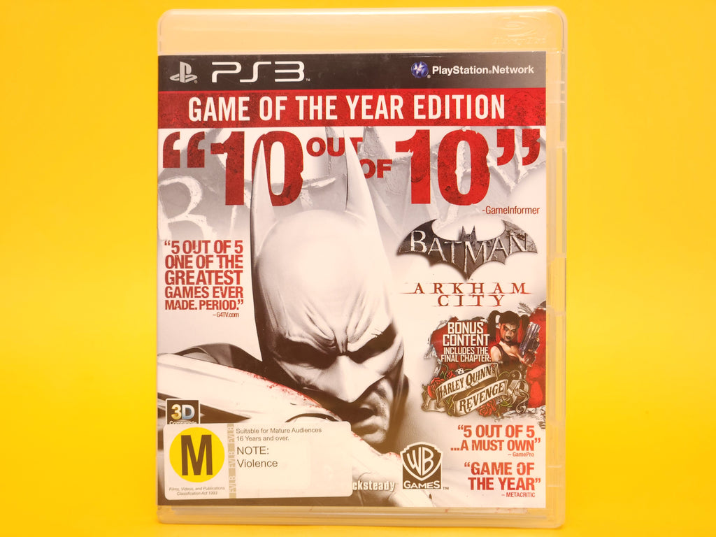 Batman: Arkham City (Game Of The Year Edition) – 2012 PlayStation 3