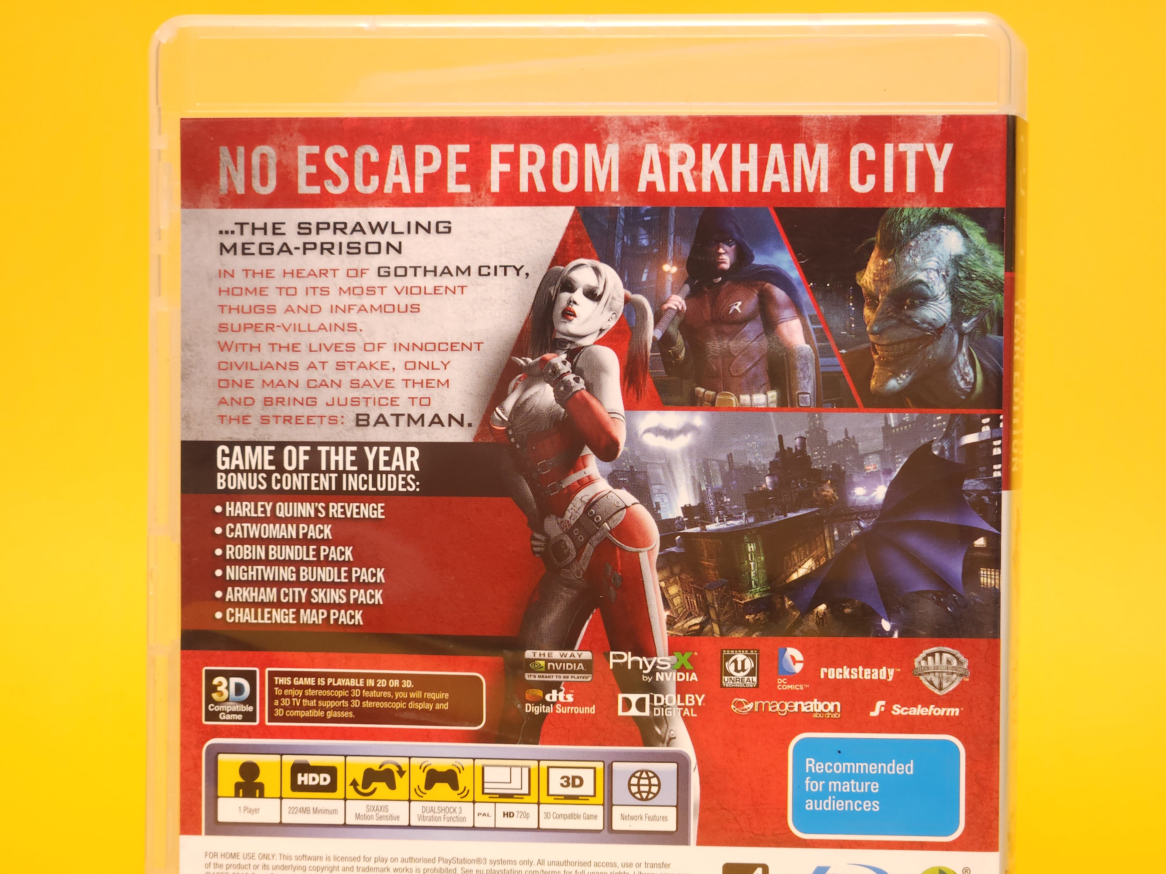 Batman: Arkham City (Game Of The Year Edition) – 2012 PlayStation 3