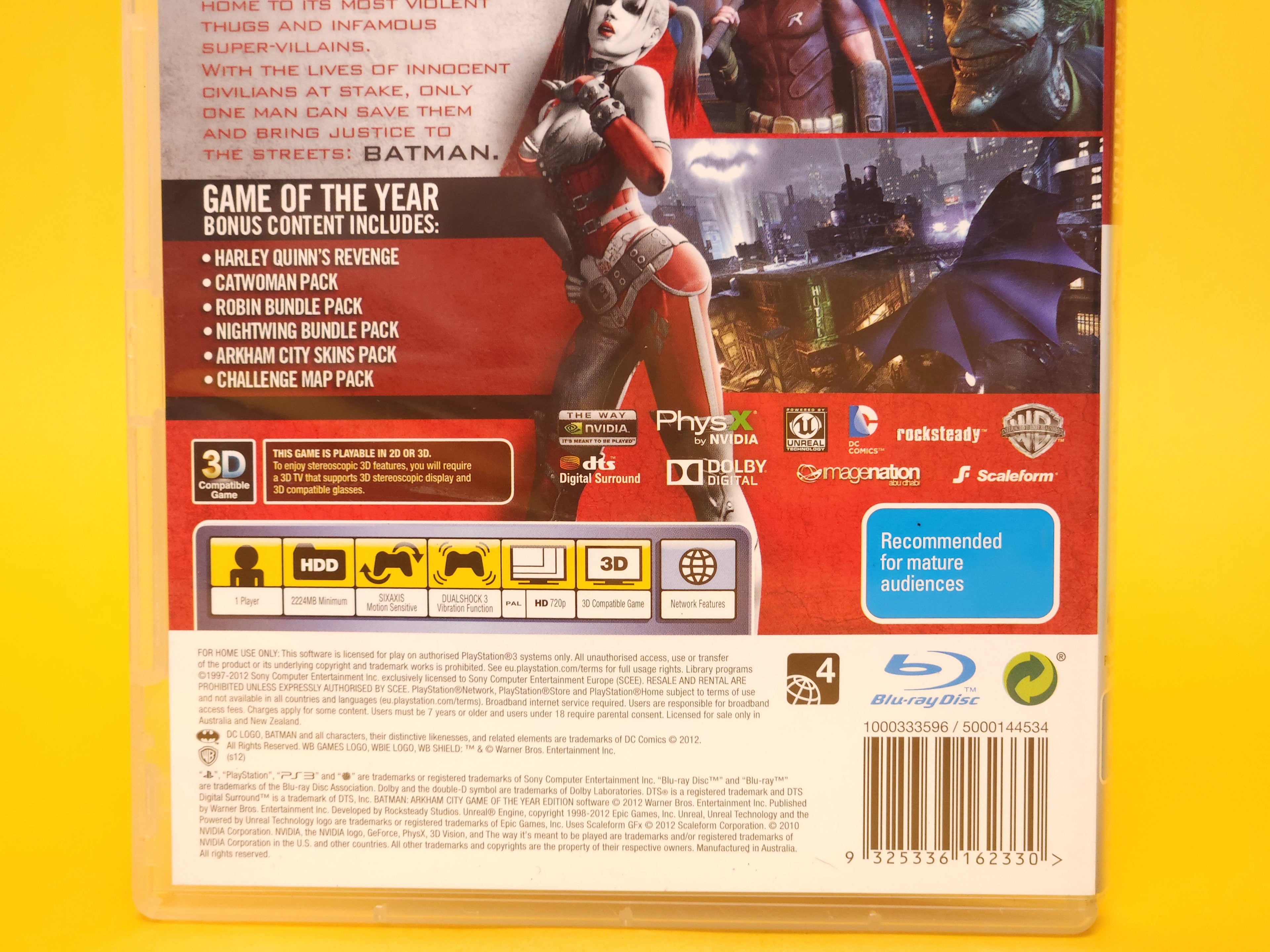 Batman: Arkham City (Game Of The Year Edition) – 2012 PlayStation 3