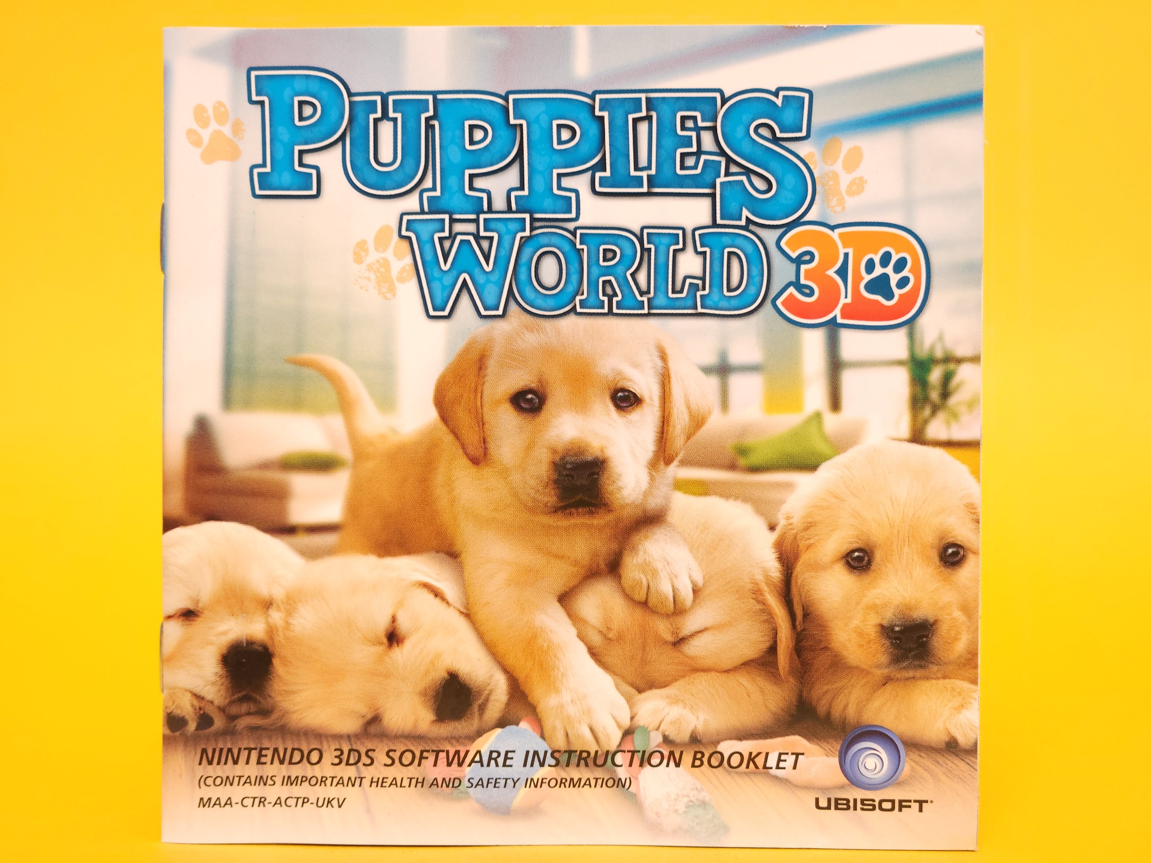 Puppies World 3D – 2011 Nintendo 3DS