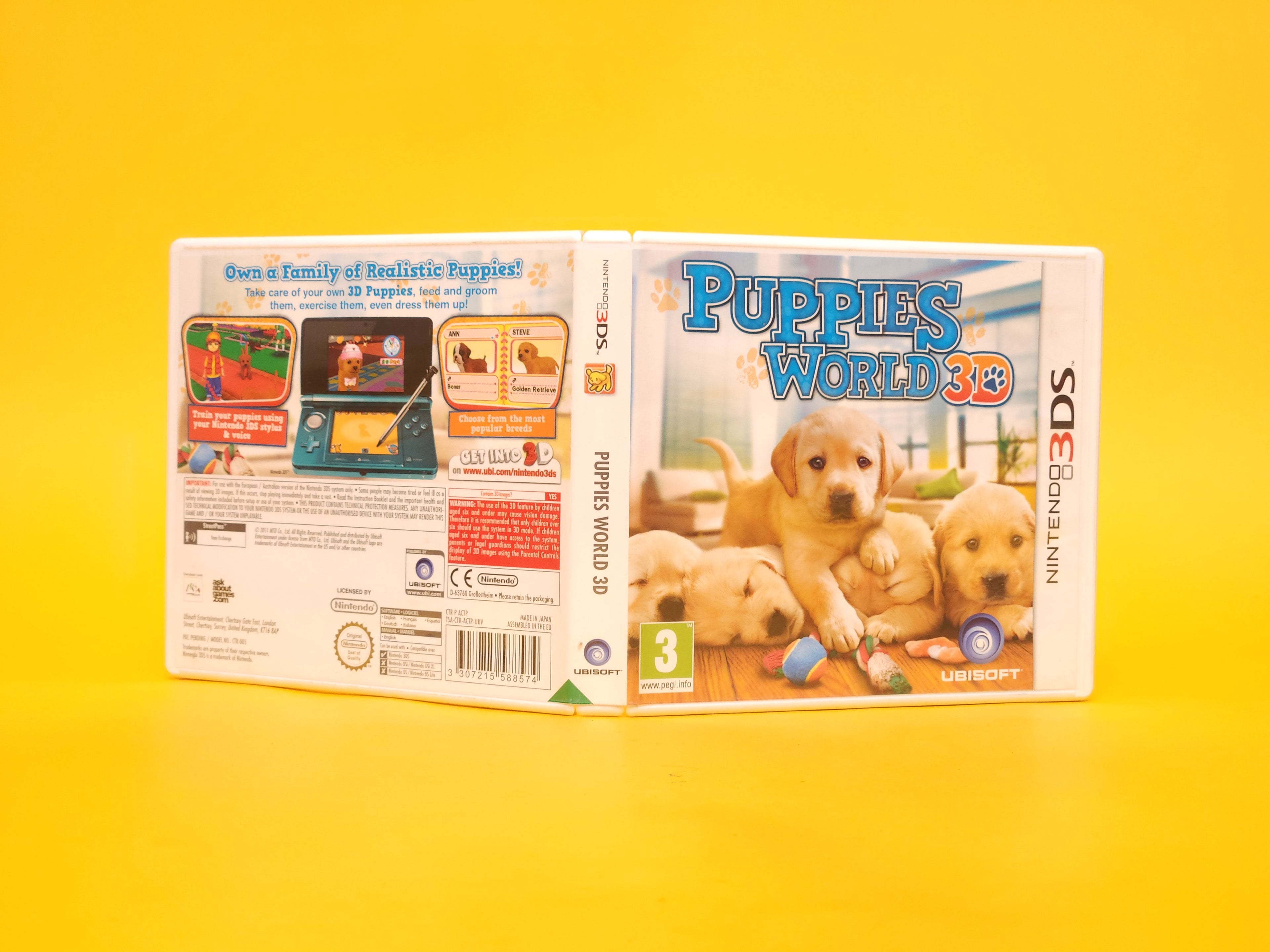 Puppies World 3D – 2011 Nintendo 3DS