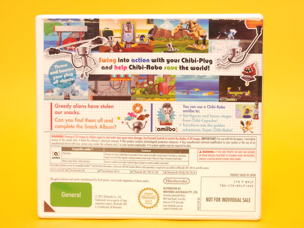 Chibi-Robo! Zip Lash – 2015 Nintendo 3DS