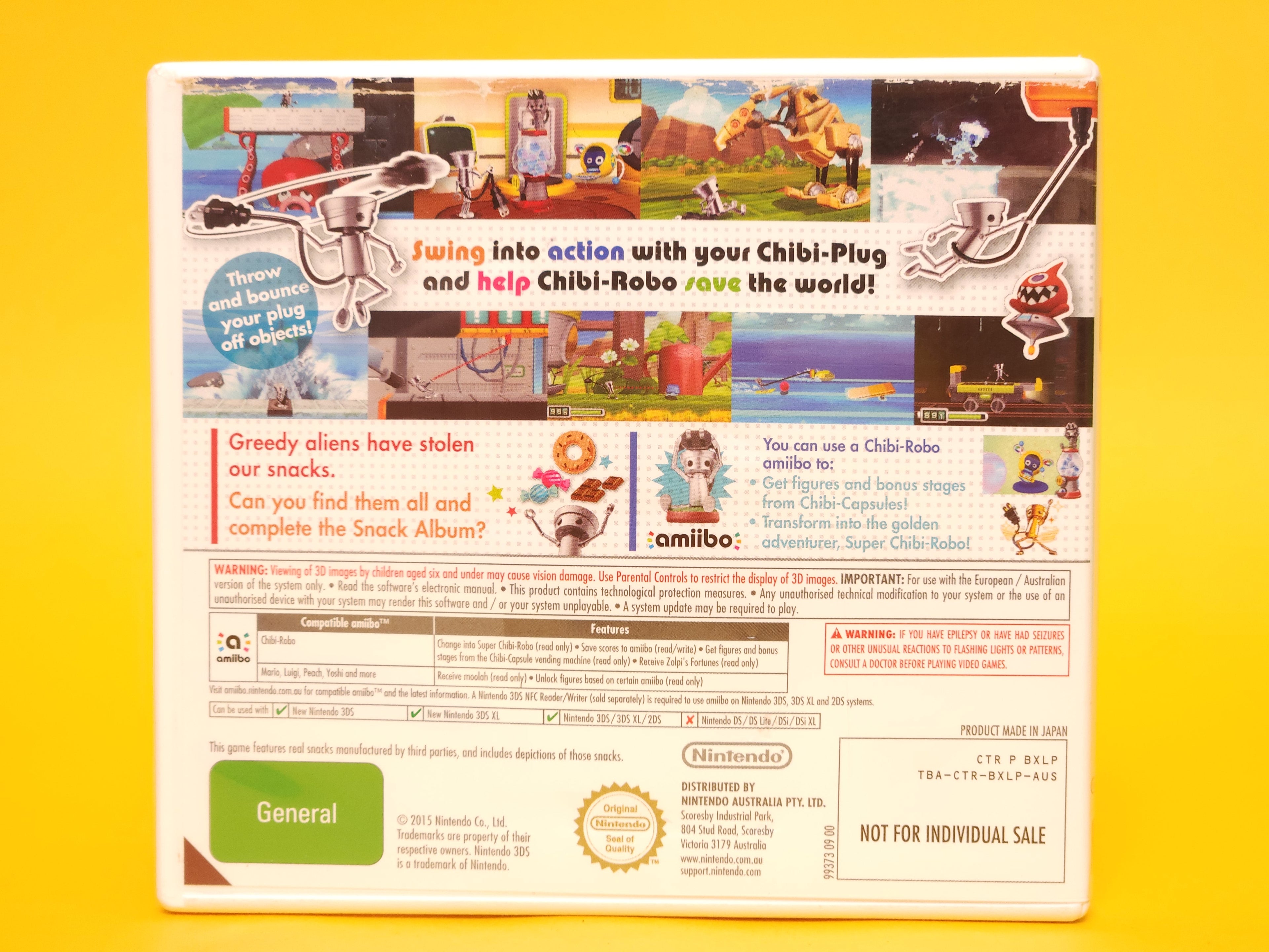 Chibi-Robo! Zip Lash – 2015 Nintendo 3DS
