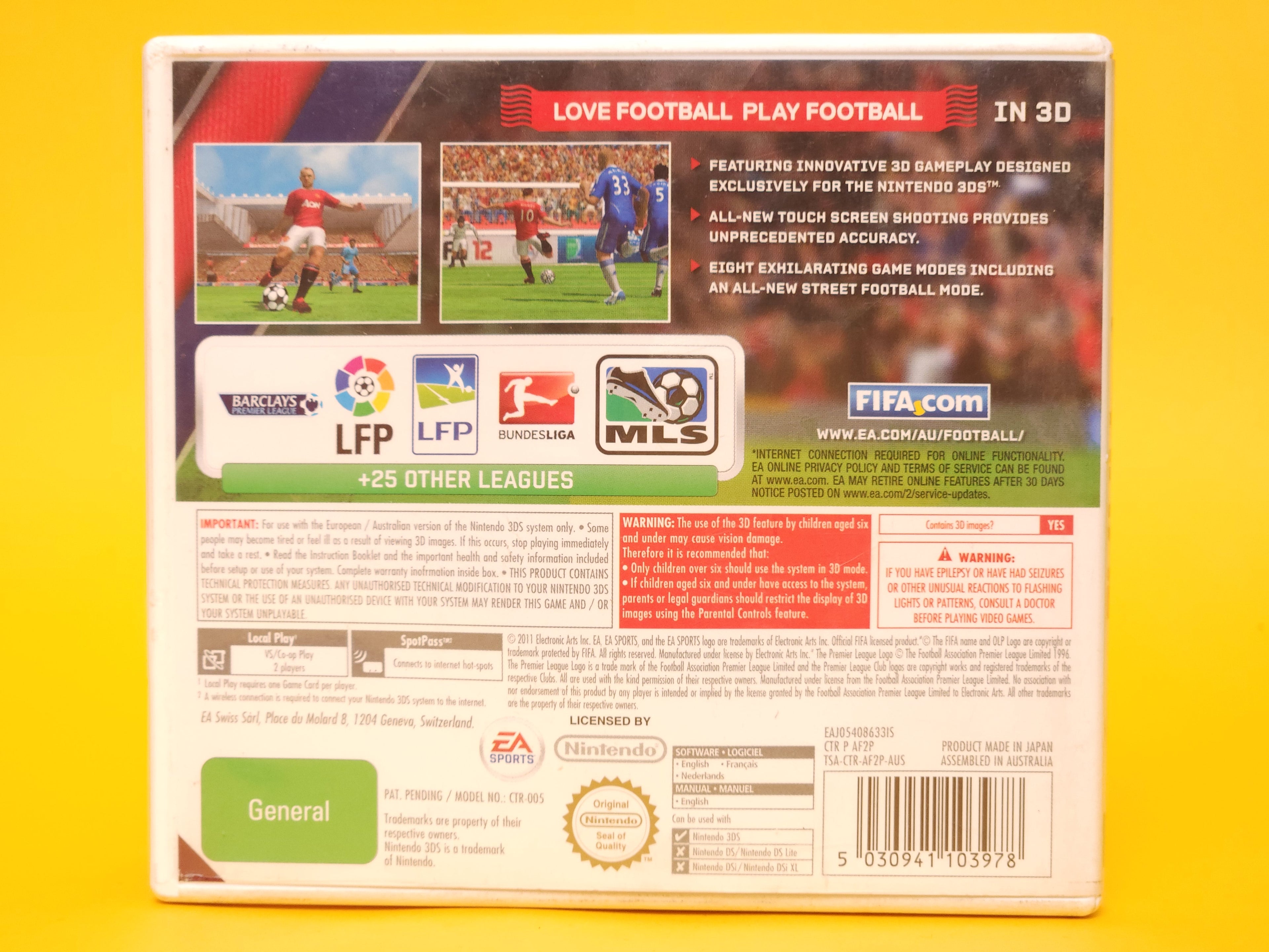 FIFA 12 – 2011 Nintendo 3DS