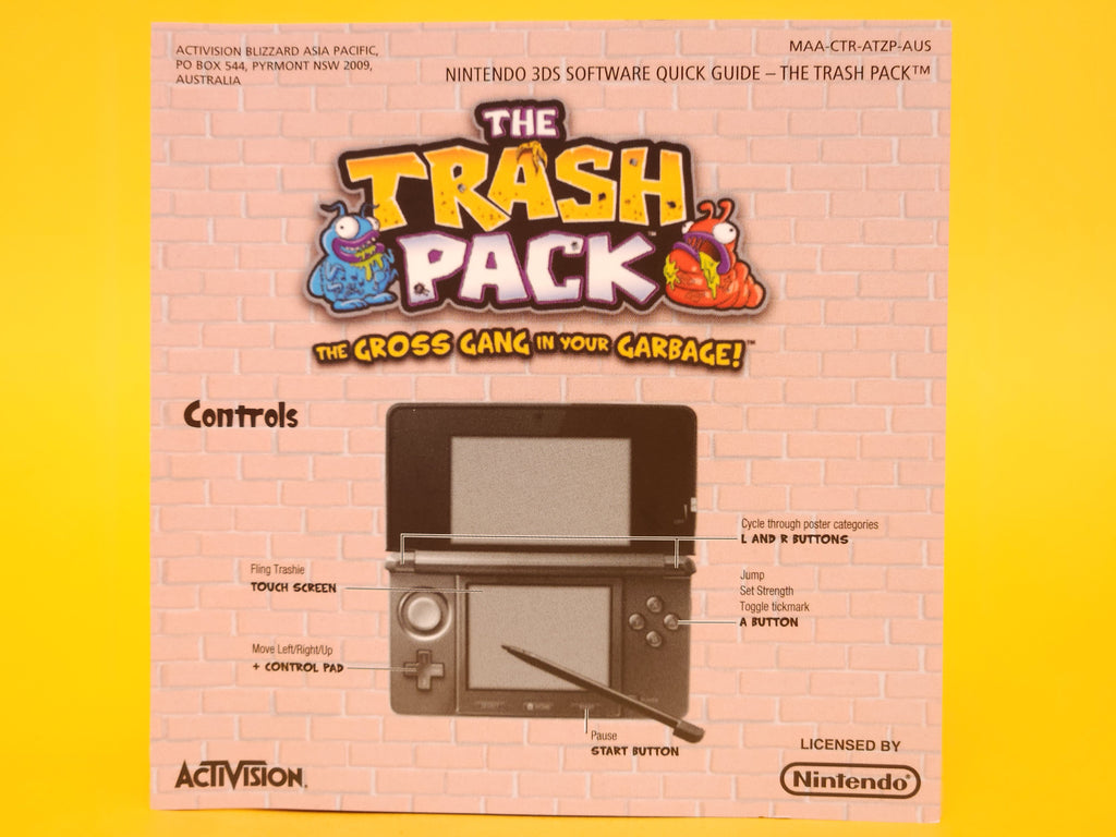 The Trash Pack – 2012 Nintendo 3DS