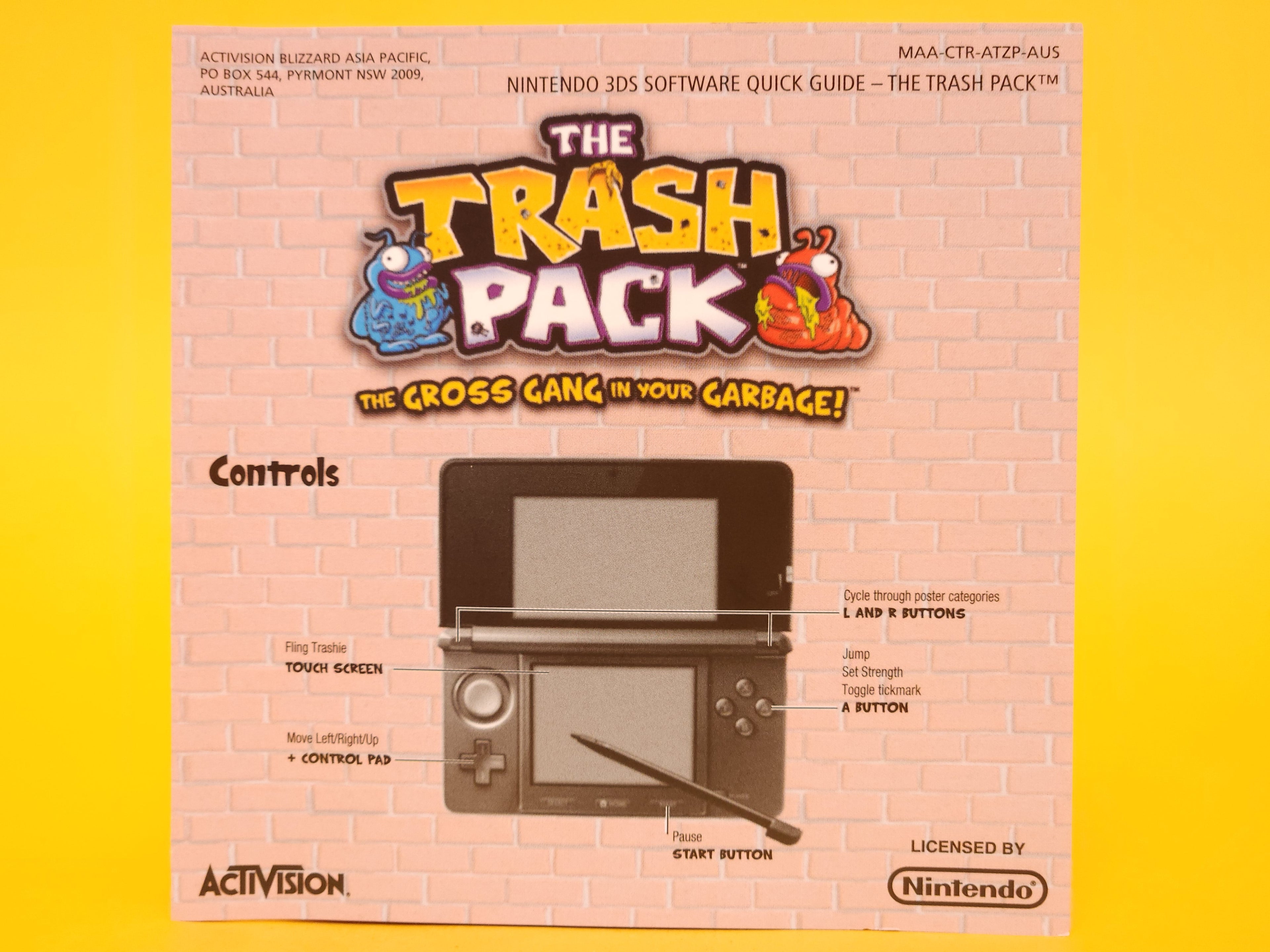 The Trash Pack – 2012 Nintendo 3DS