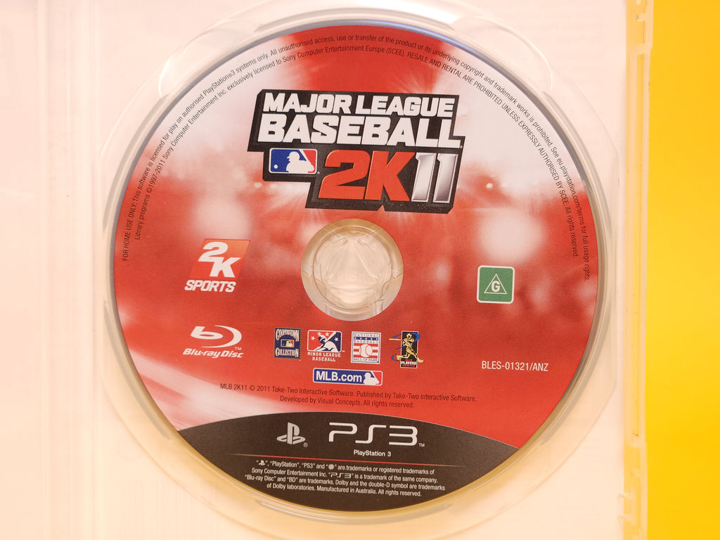 Major League Baseball 2K11 (MLB) – 2011 PlayStation 3