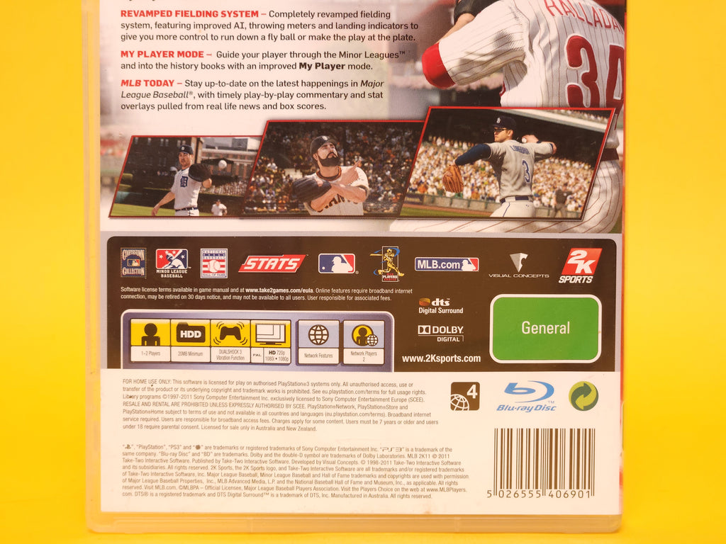 Major League Baseball 2K11 (MLB) – 2011 PlayStation 3